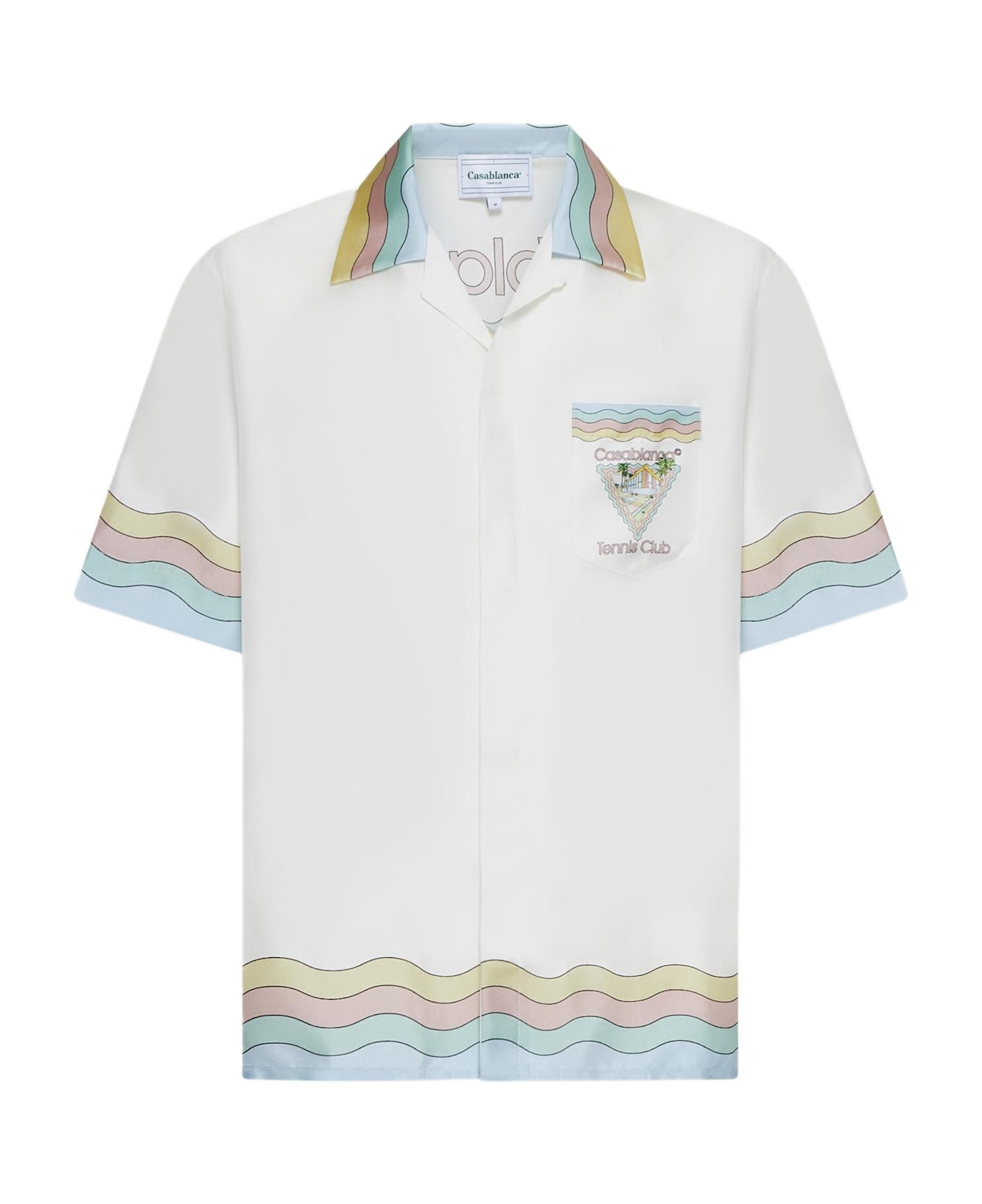 Casablanca Maison De Reve Silk Shirt - WHITE