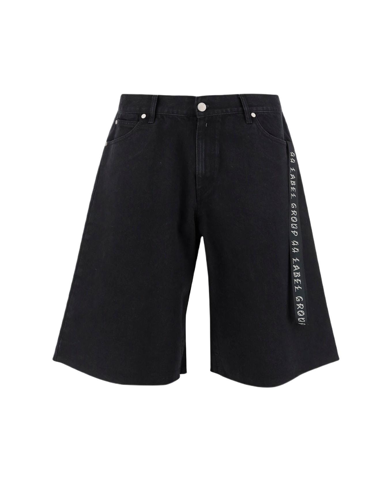 44 Label Group 44 Pappas Cotton Short Pants - Black