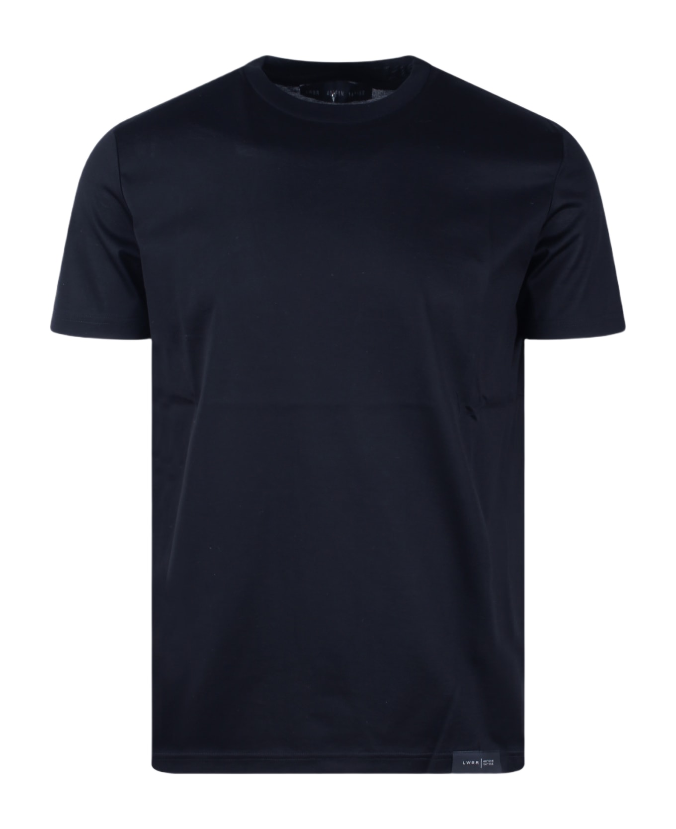 Low Brand Jersey Cotton Slim T-shirt - Blue