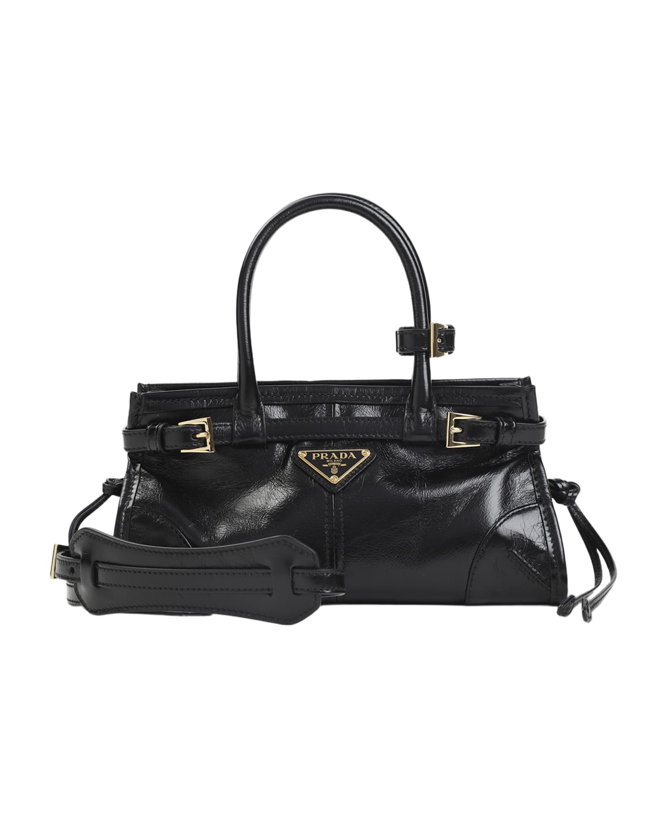Prada Bonnie Handbag - Nero