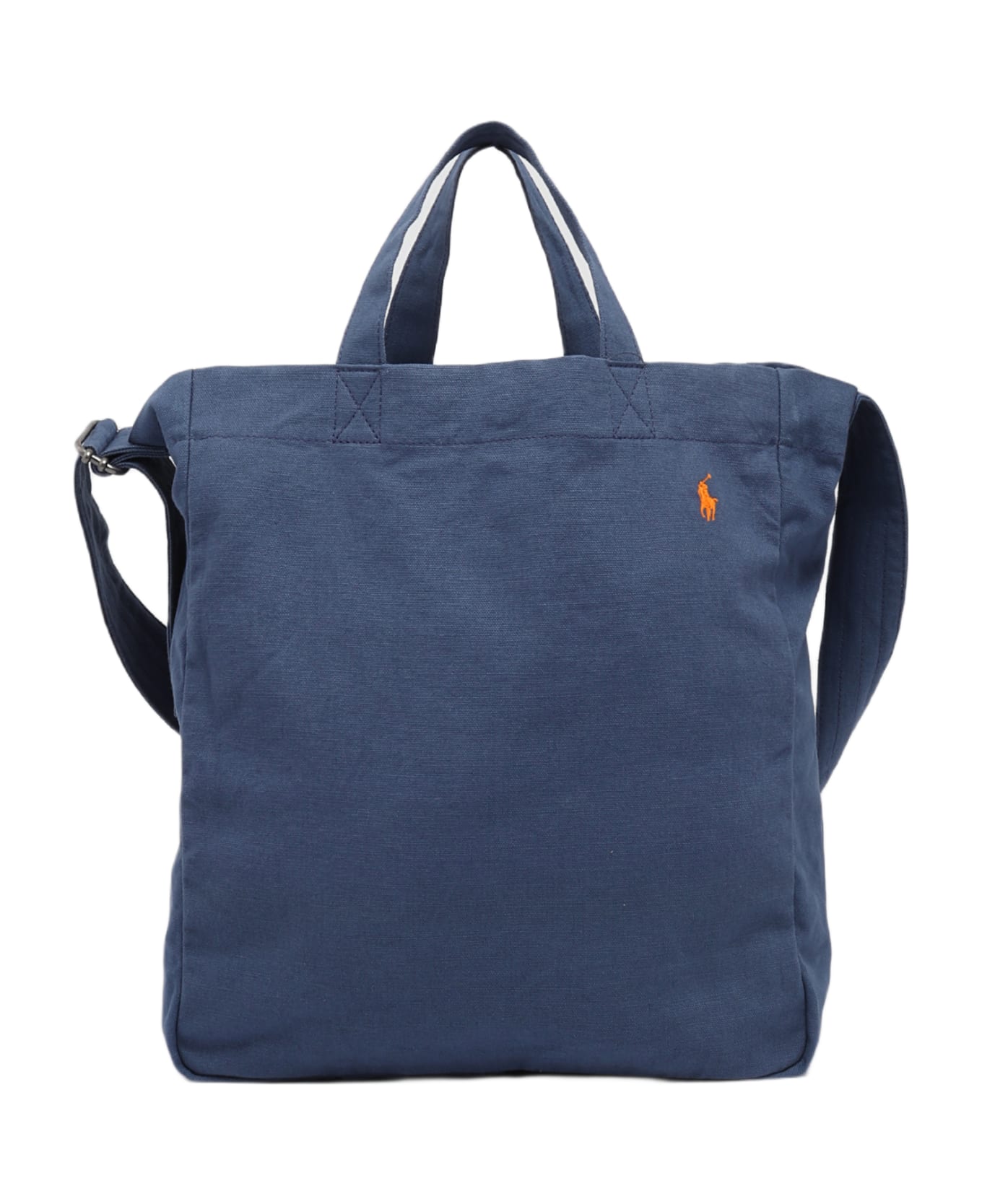 Polo Ralph Lauren Tote Large Canvas Tote - INDACO トートバッグ