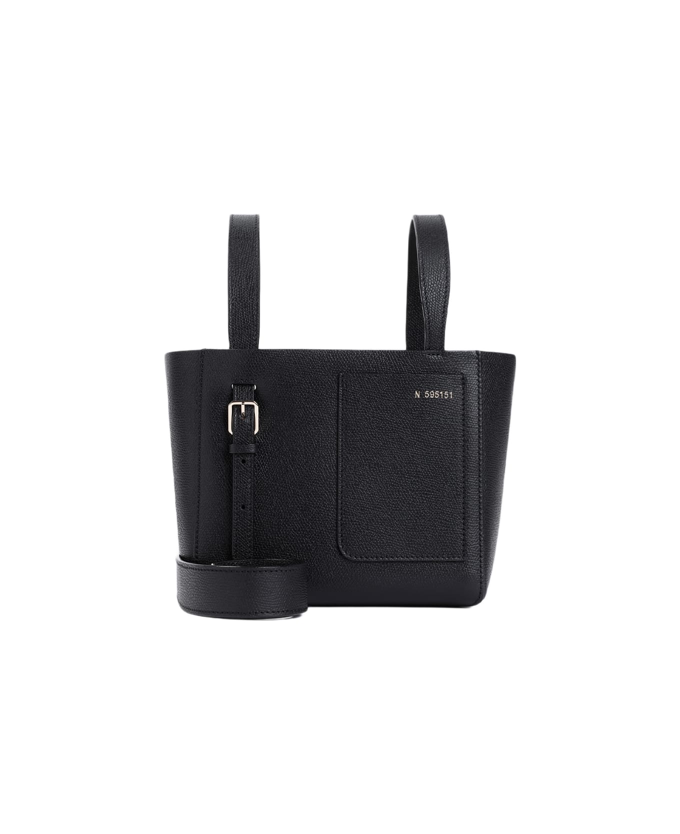 Valextra Bucket Mini Bag - Nn Nero