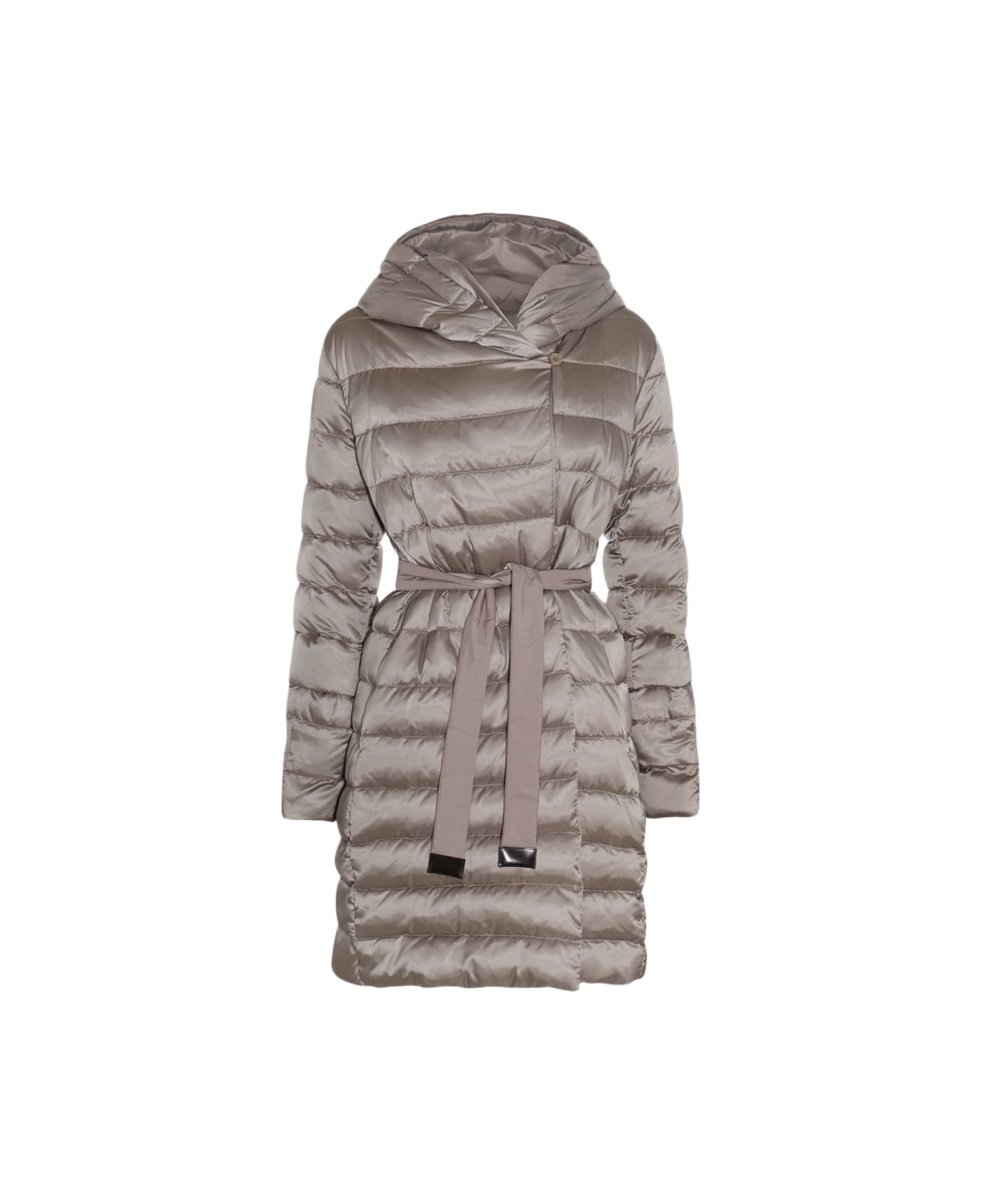 Max Mara The Cube Beige Novef Down Jacket - LUCE