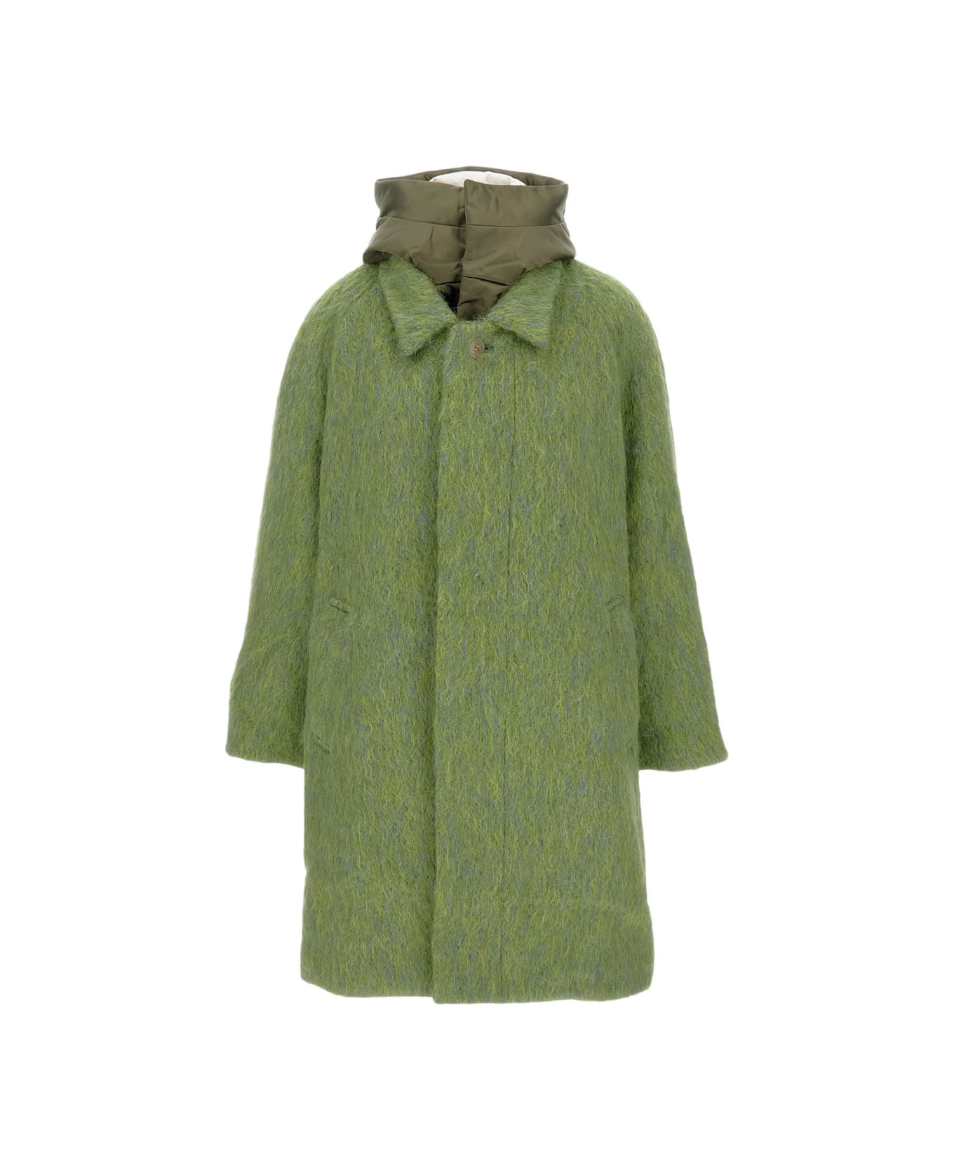 Tanaka Hoodedcoat - Green