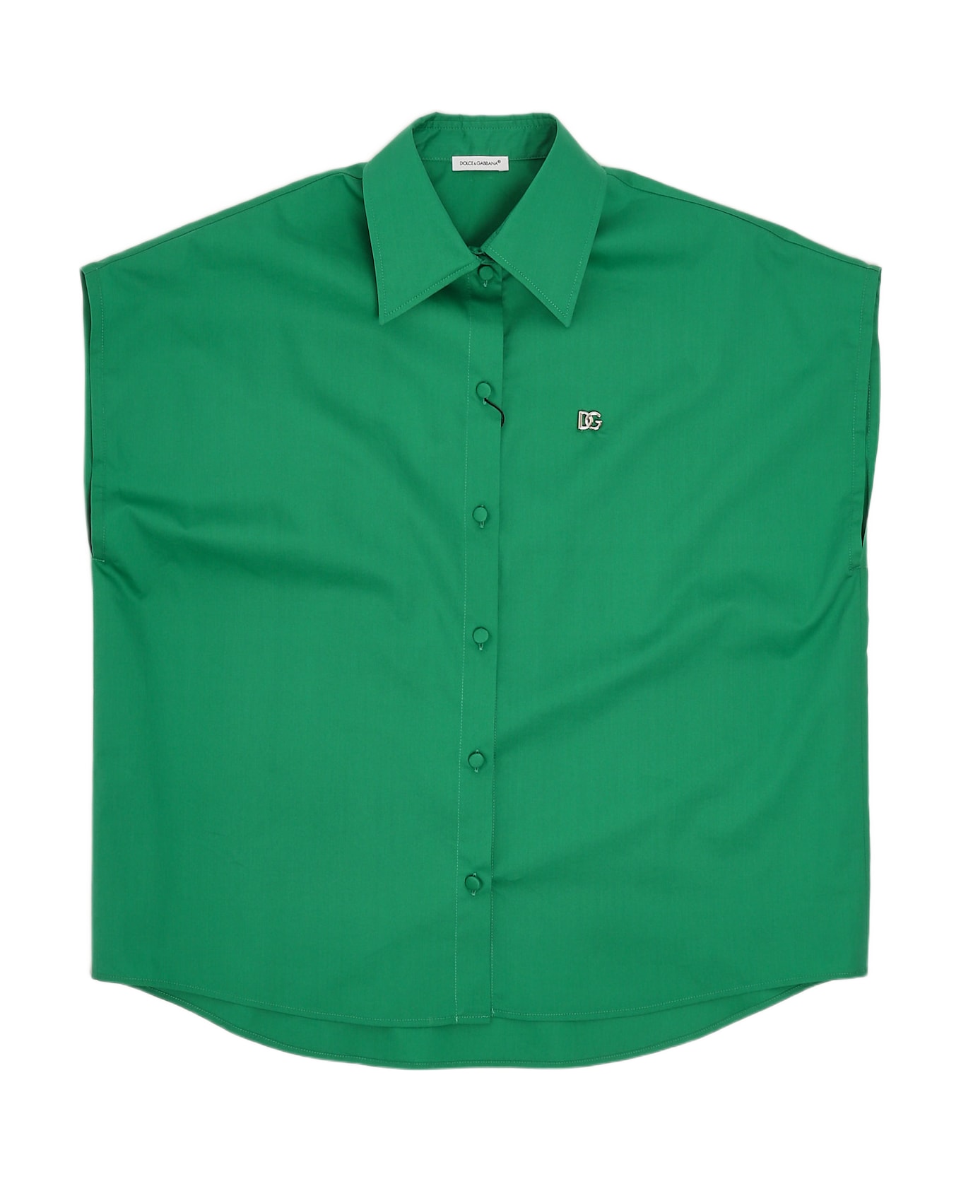 Dolce 
Gabbana Short Sleeves Shirt Shirt - VERDE BRILLANTE