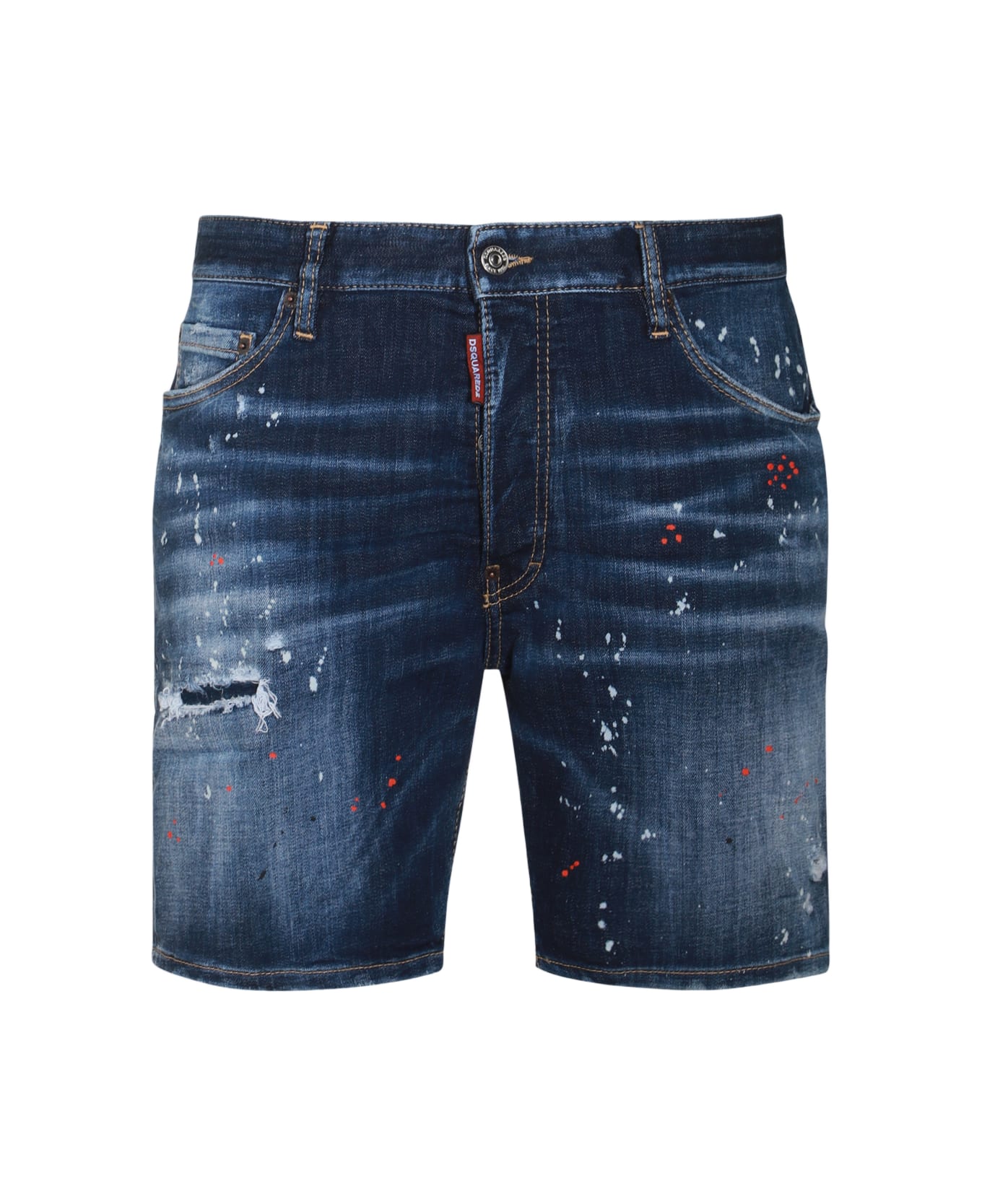 Dsquared2 Marine Denim Shorts - NAVY BLUE