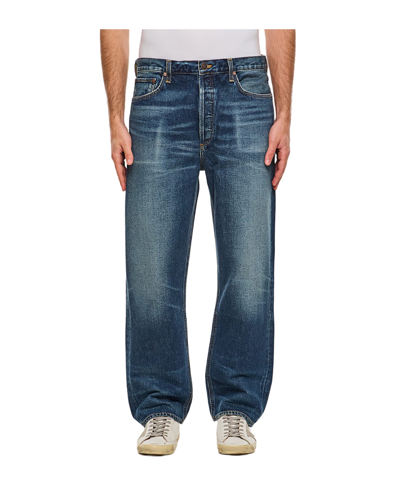 AGOLDE 90
s Jeans In Illuminate - Blue