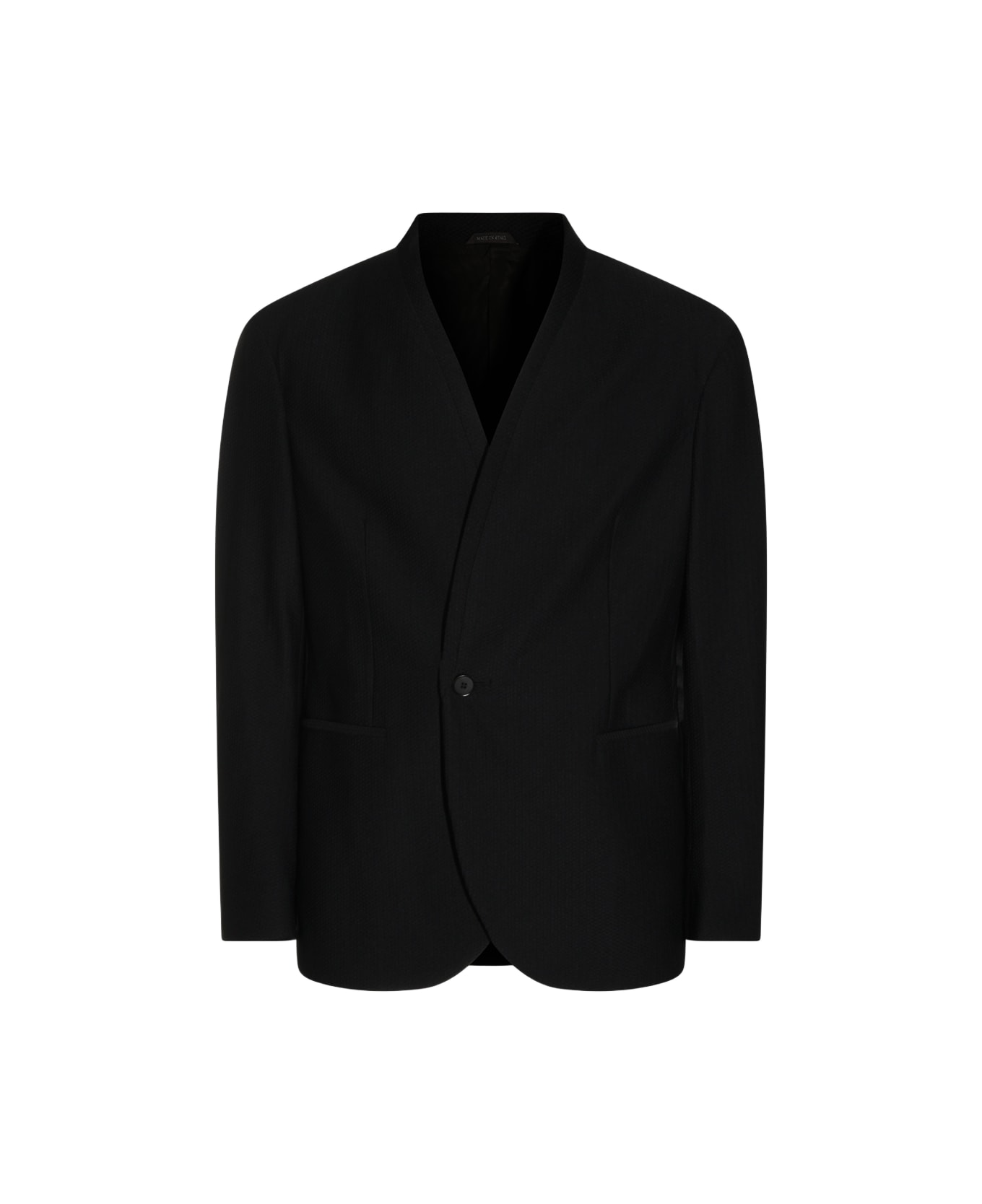 Giorgio Armani Black Blazer - Black