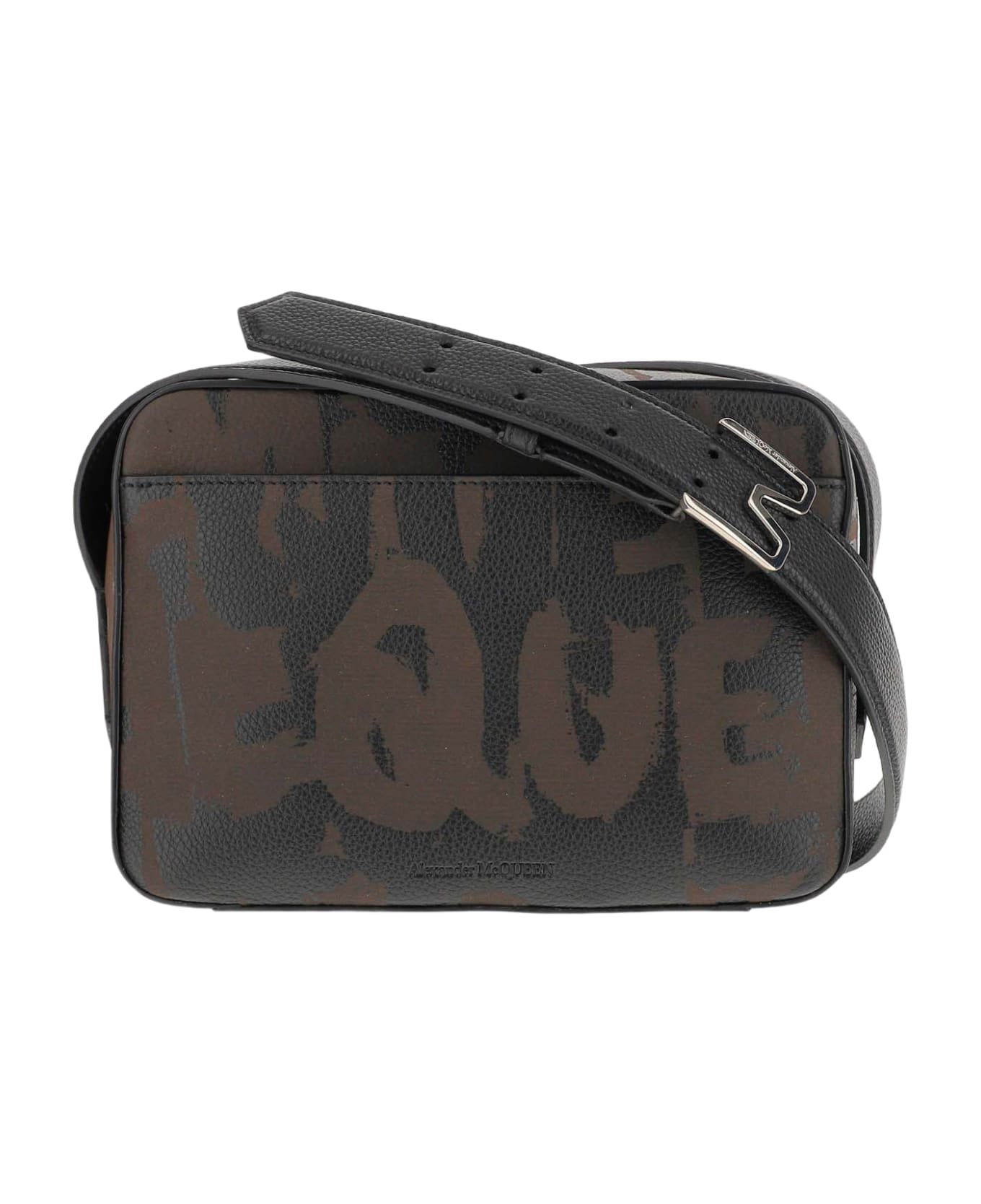 Alexander McQueen Mozart Crossbody Bag - Black