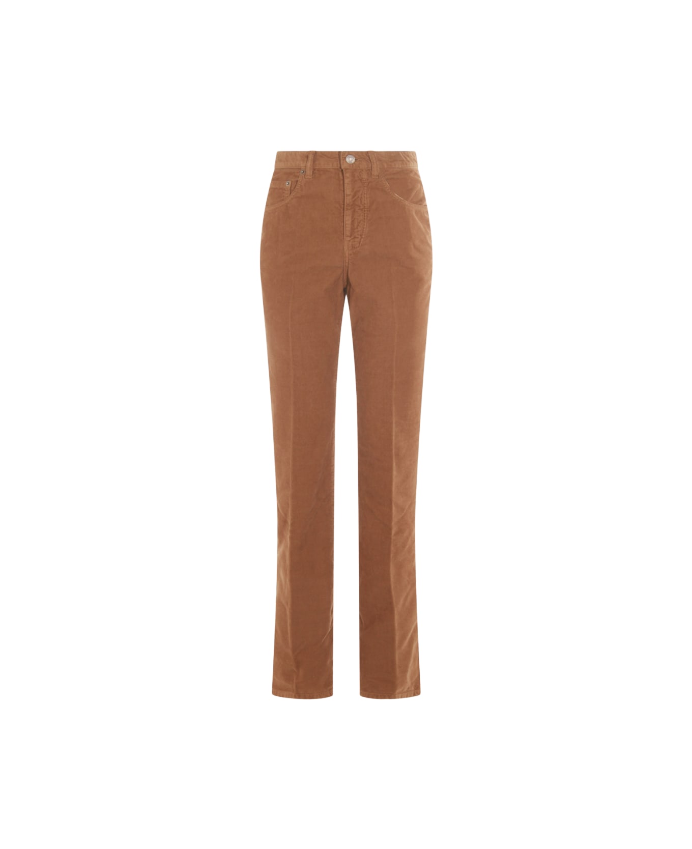 Saint Laurent Beige Cotton Pants - Fall Beige