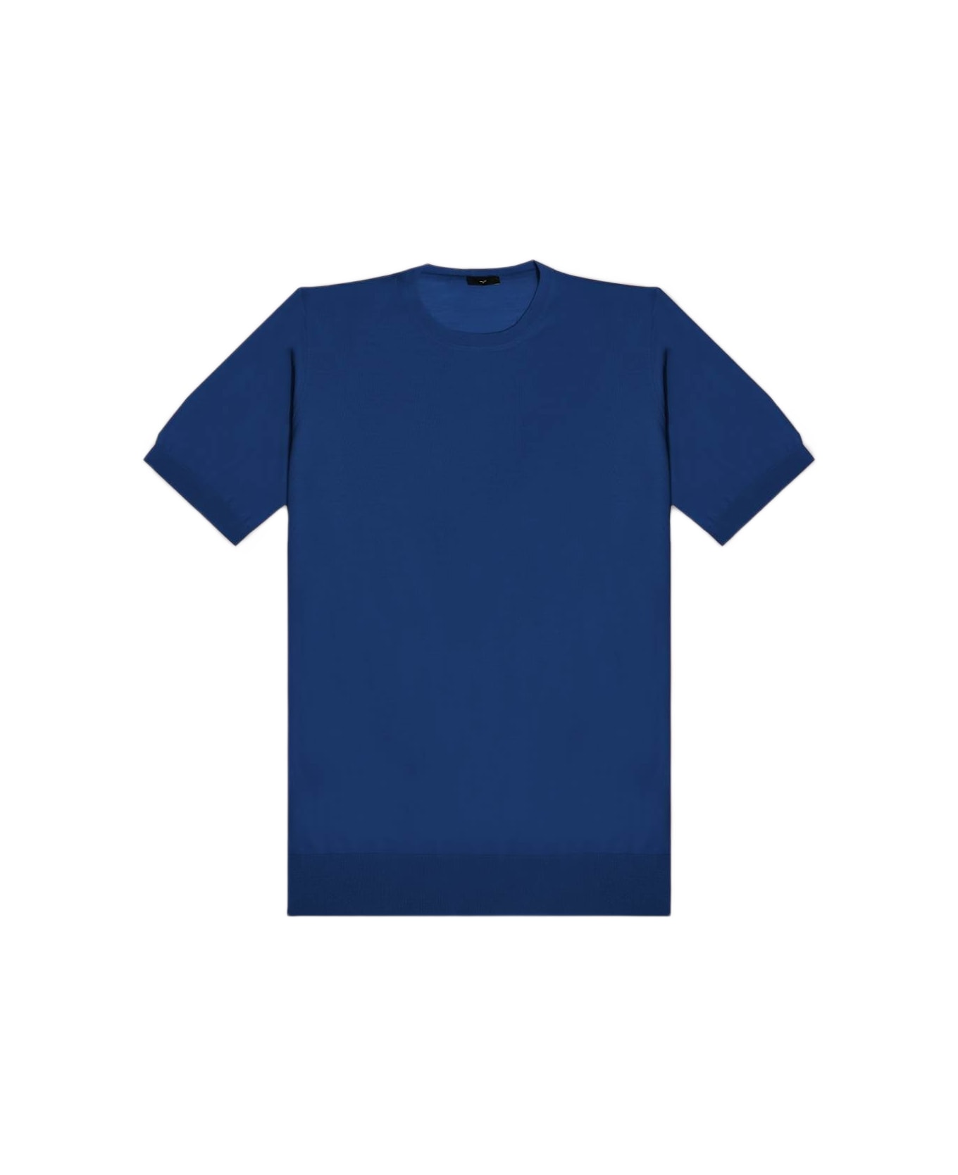 Larusmiani Crewneck Roquebrune T-Shirt - Blue