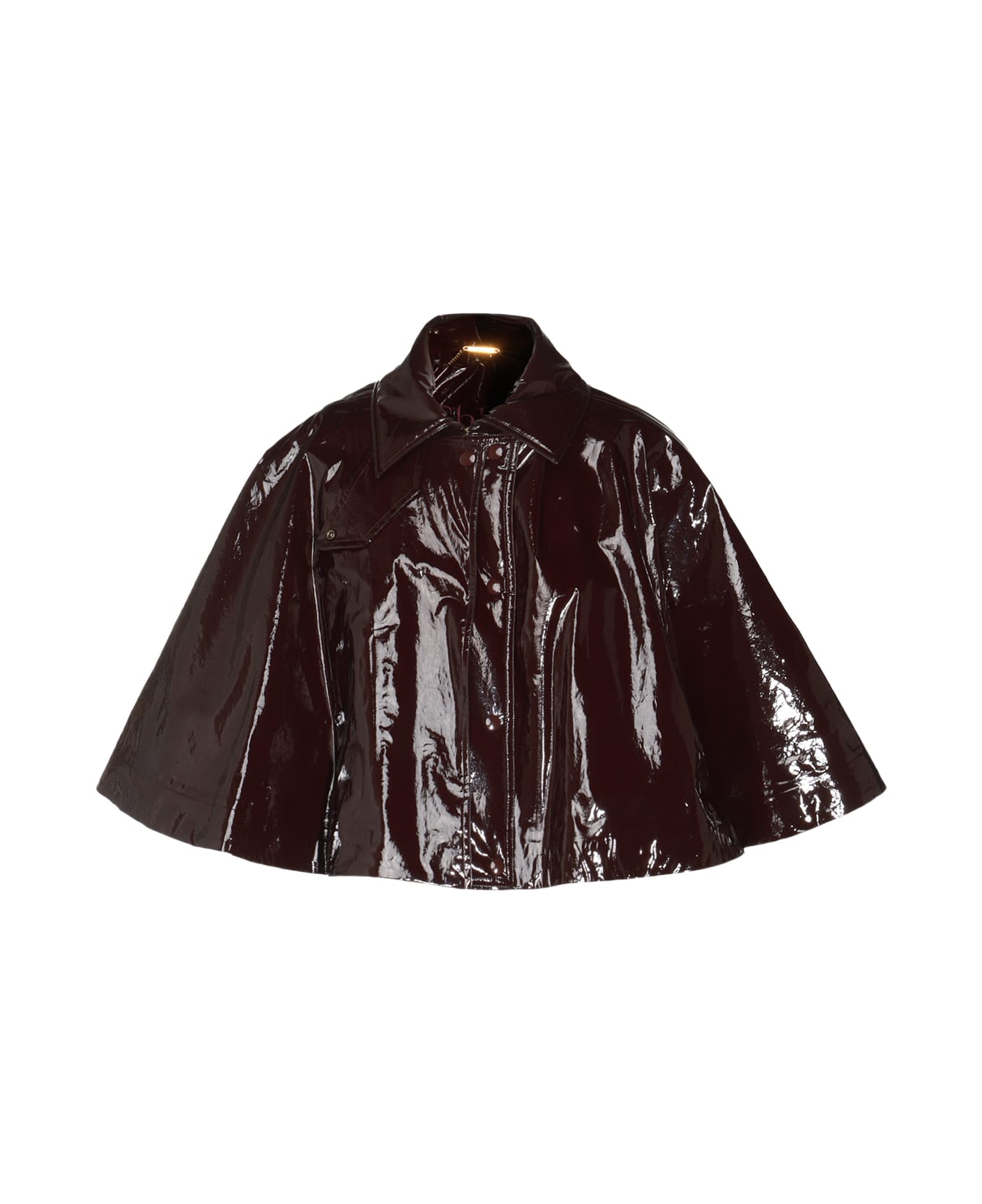Chloé Dark Brown Capes - OBSCURE BROWN
