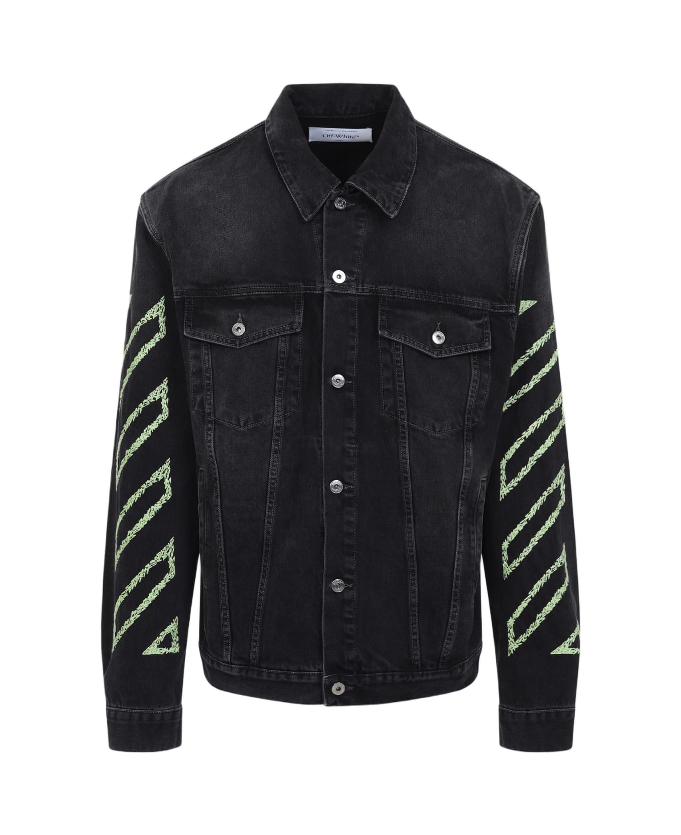 Off-White 'diag Arr' Jacket - Vintage Black