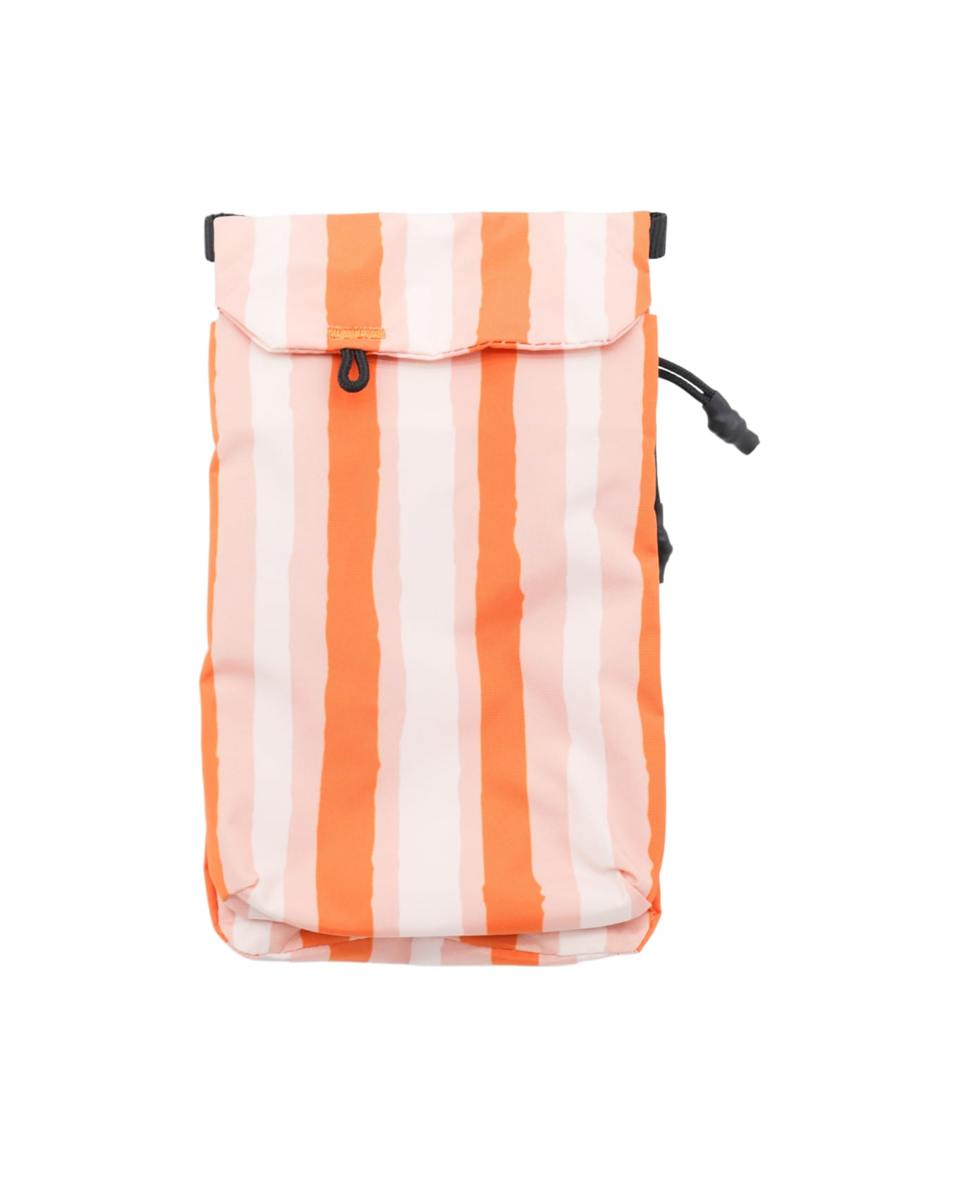 Maison Kitsuné Multicolor Crossbody Bag - PEACH FRUIT MARIGOLD RED PRINT