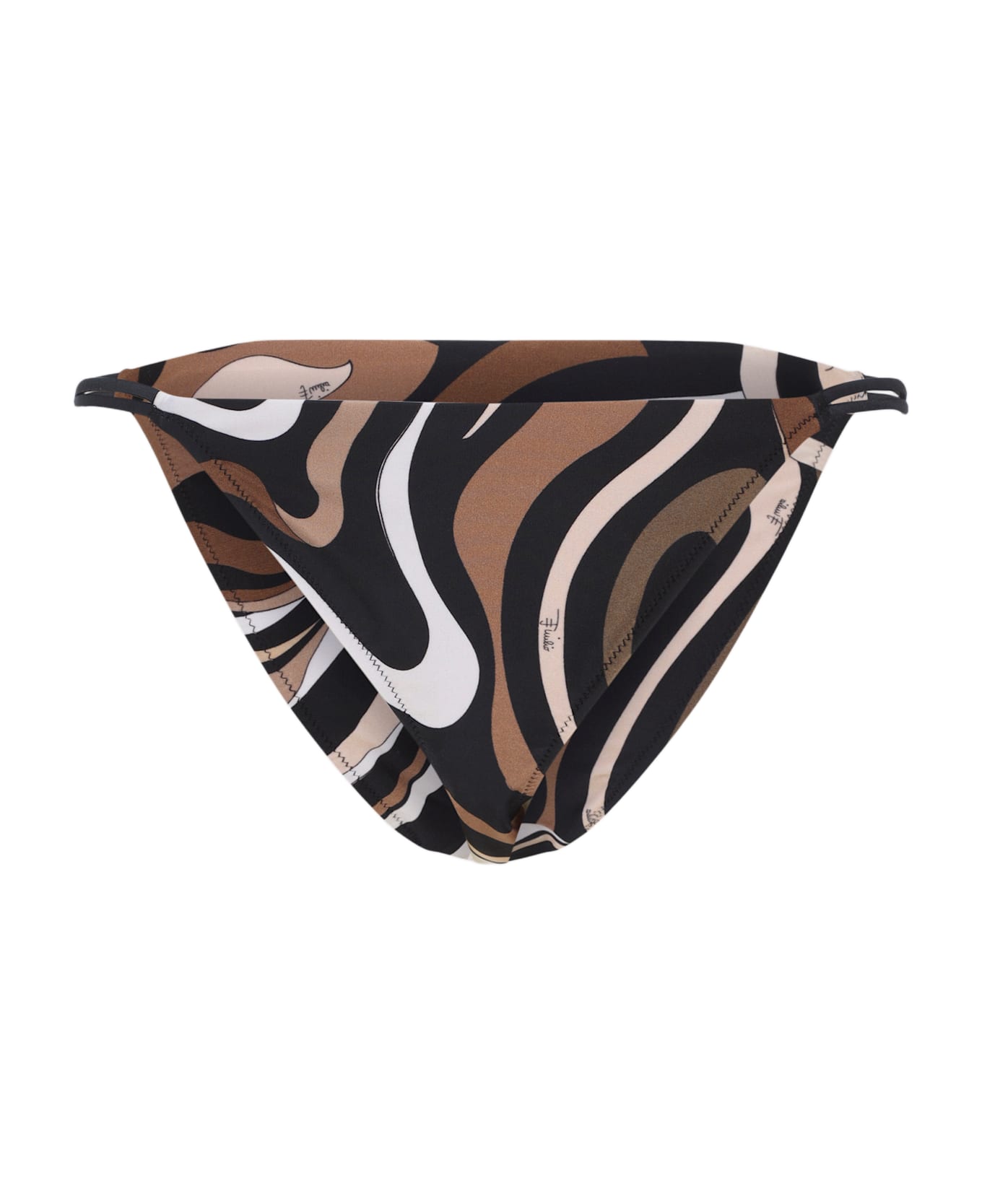 Pucci Bottom Bikini - Black Gold