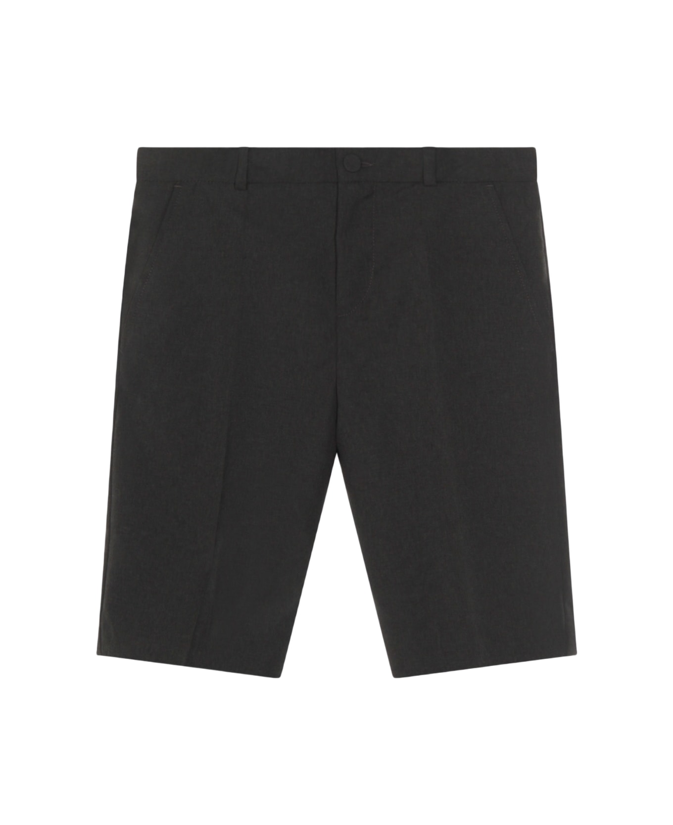 Gucci Grey Wool Shorts - Grey