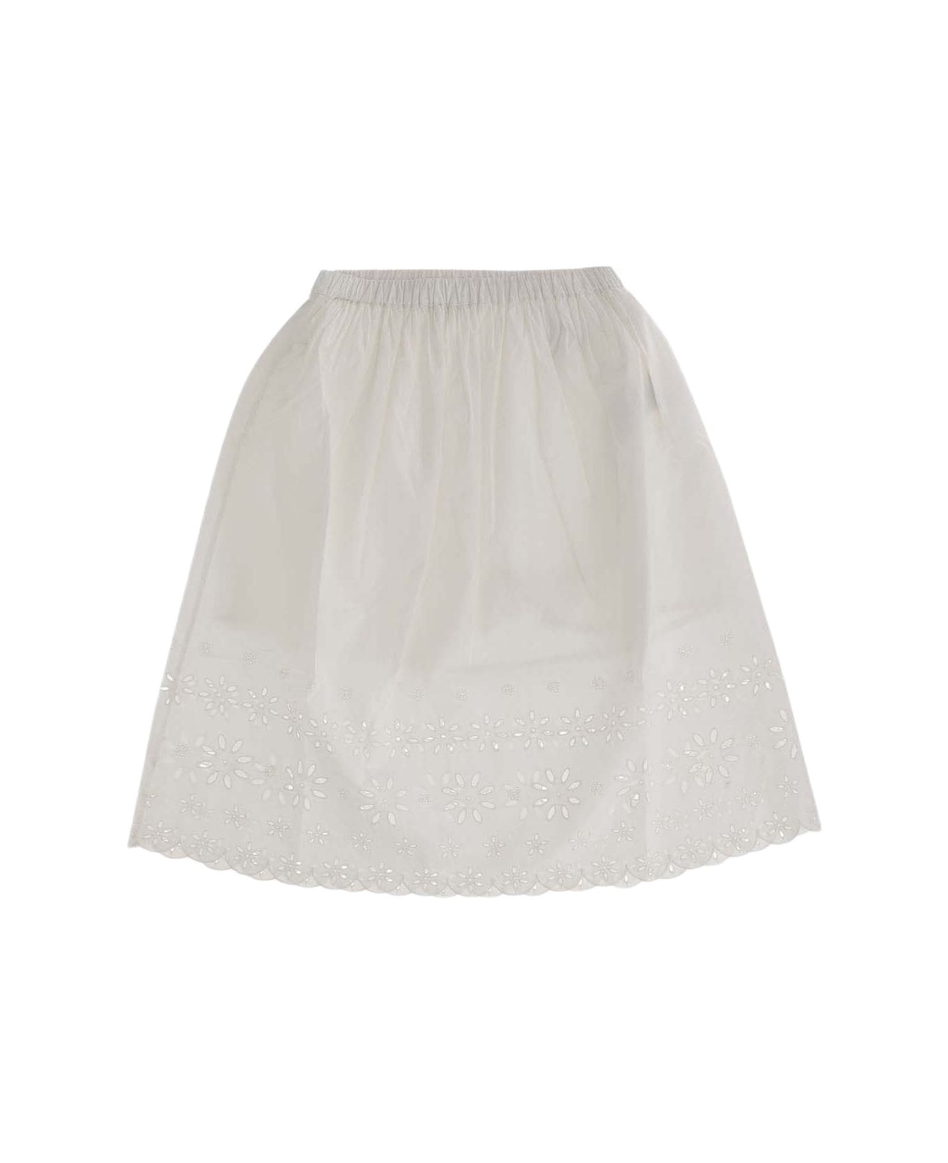 Bonpoint Flora Skirt - Blanc Lait