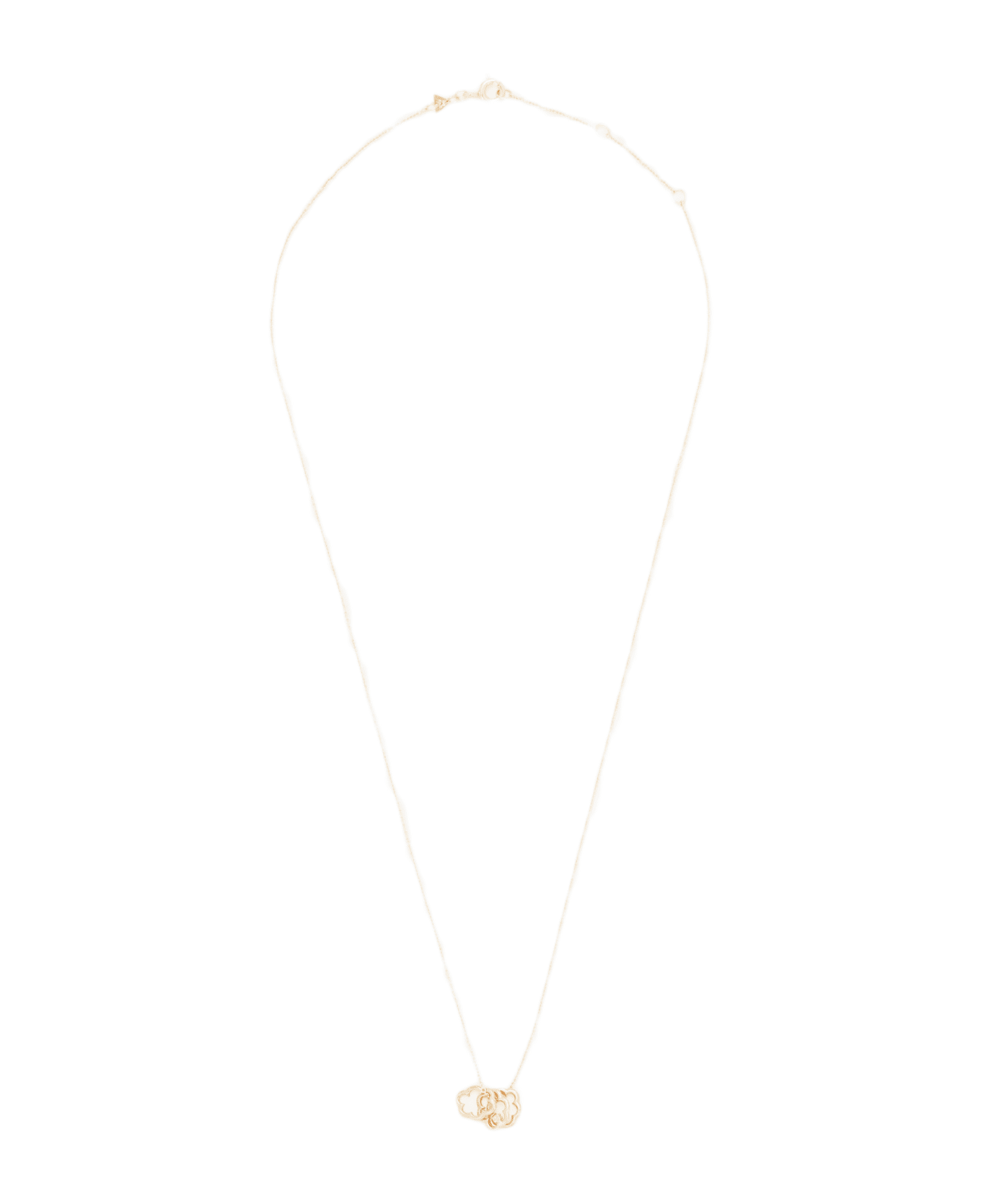 Aliita 9kt Gold With Diamond Nubecita Necklace - Golden ネックレス