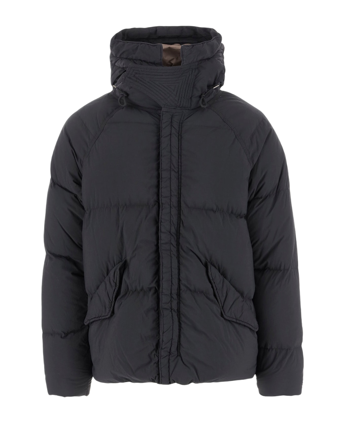 Ten C Arctic Nylon Down Jacket - Black