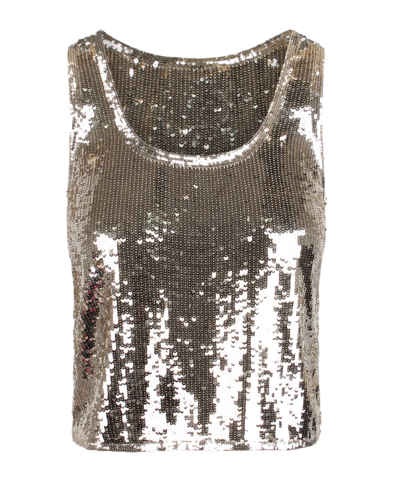 Alice + Olivia Alice Olivia Avril Top With Sequins