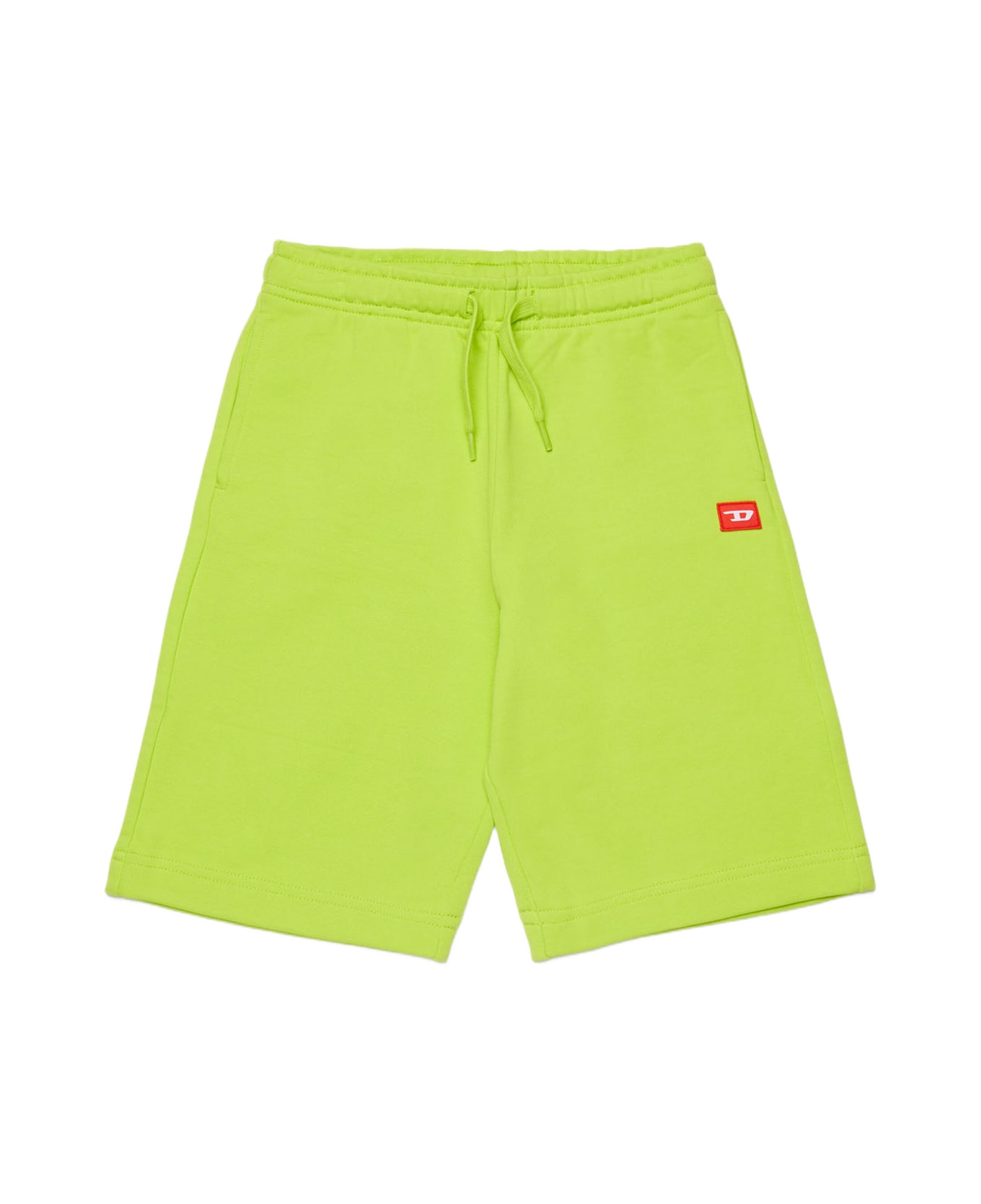 Diesel Pxginshort Cotton Shorts - VERDE CHIARO