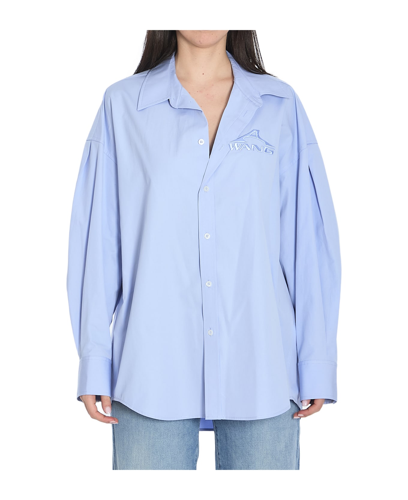 Alexander Wang Oversized Shirt - BLUE