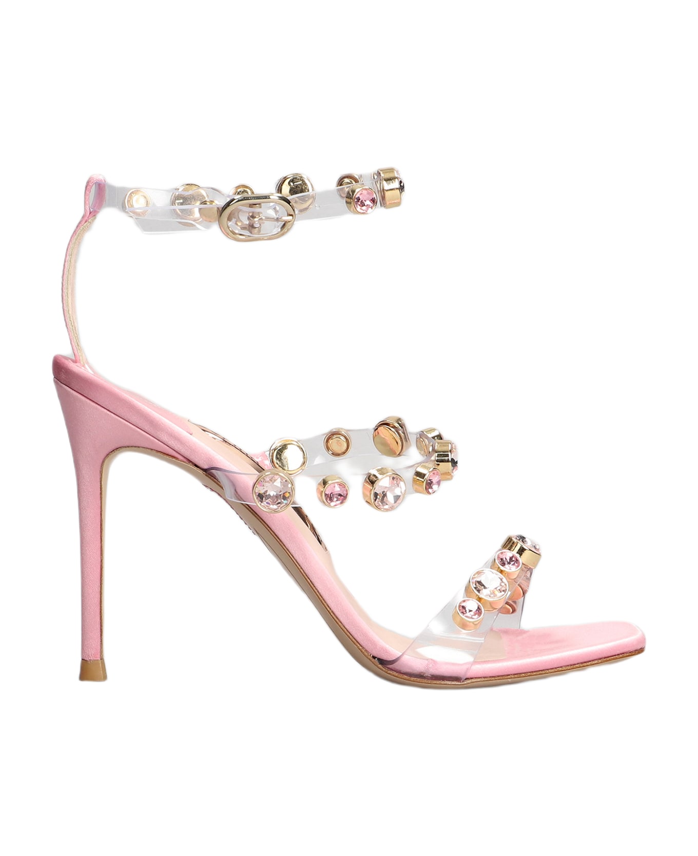 Sophia Webster Sandals In Rose-pink Leather - rose-pink