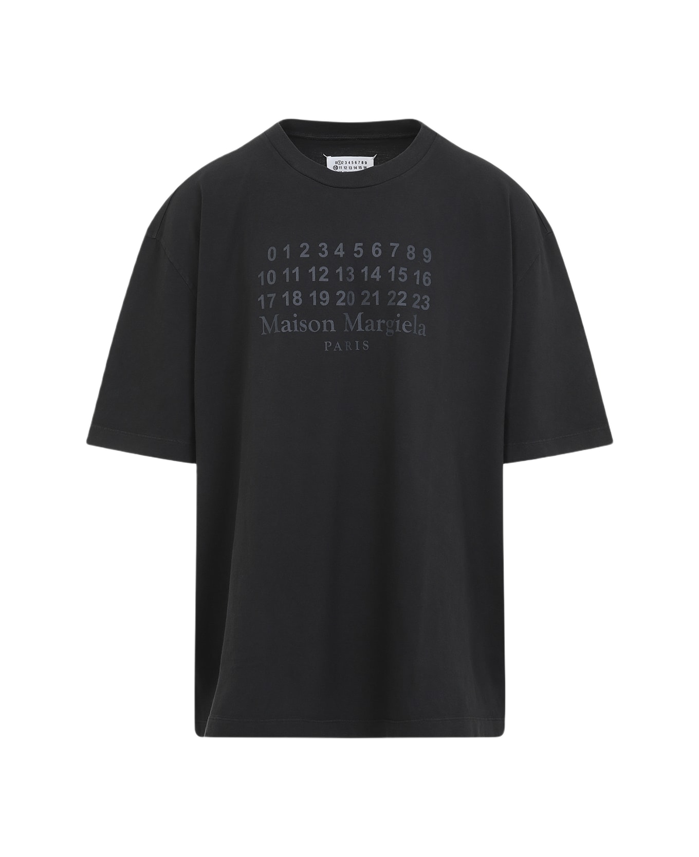 Maison Margiela Cotton T-shirt - Washed Black