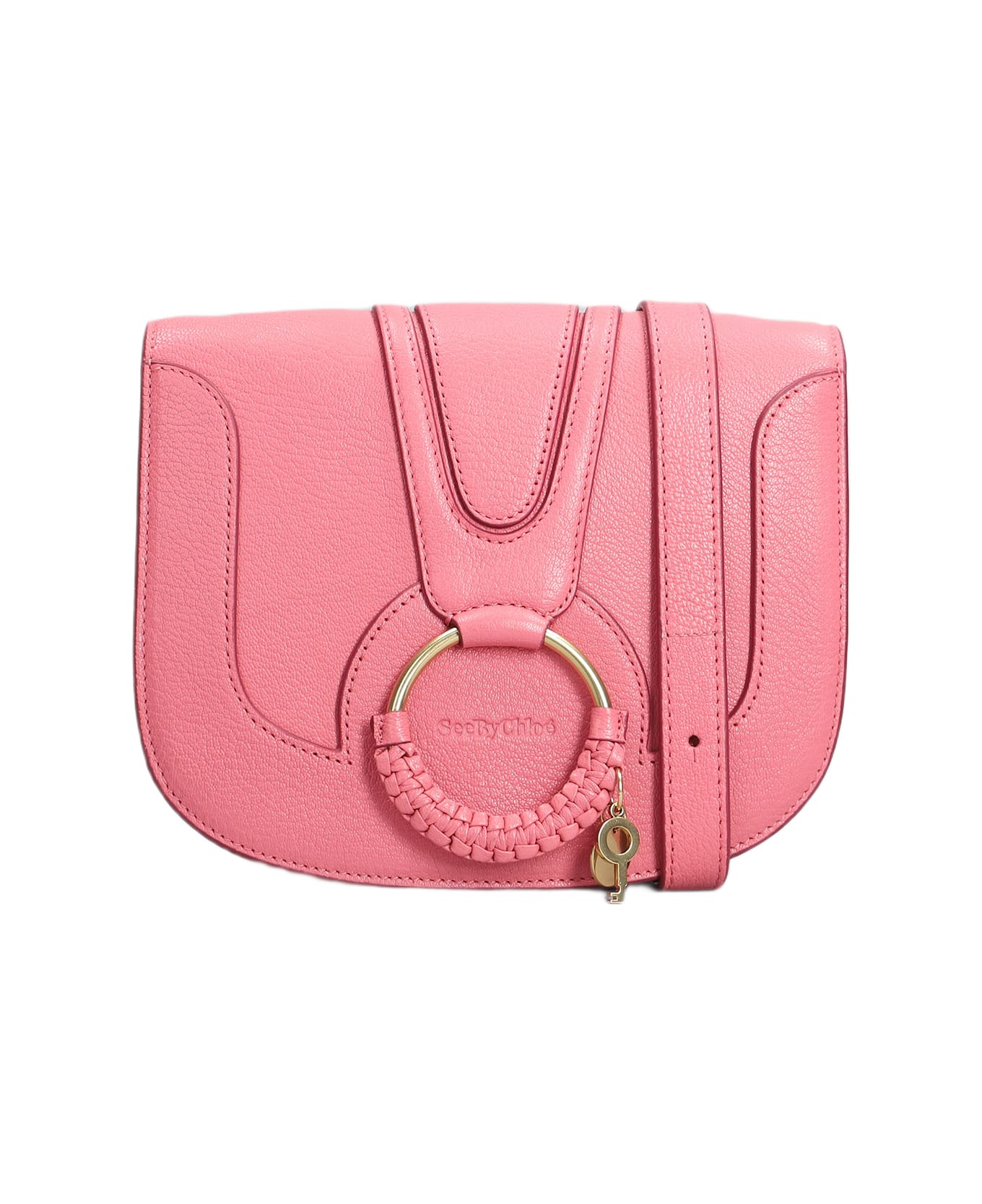 See by Chloé Hana Shoulder Bag In Rose-pink Leather - rose-pink
