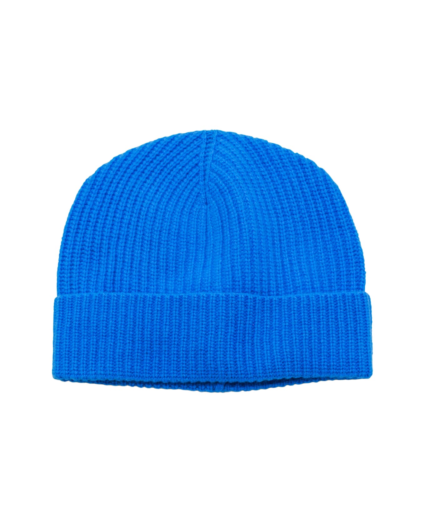 Seven Gauge Light Blue Wool Beanie - PUFFO