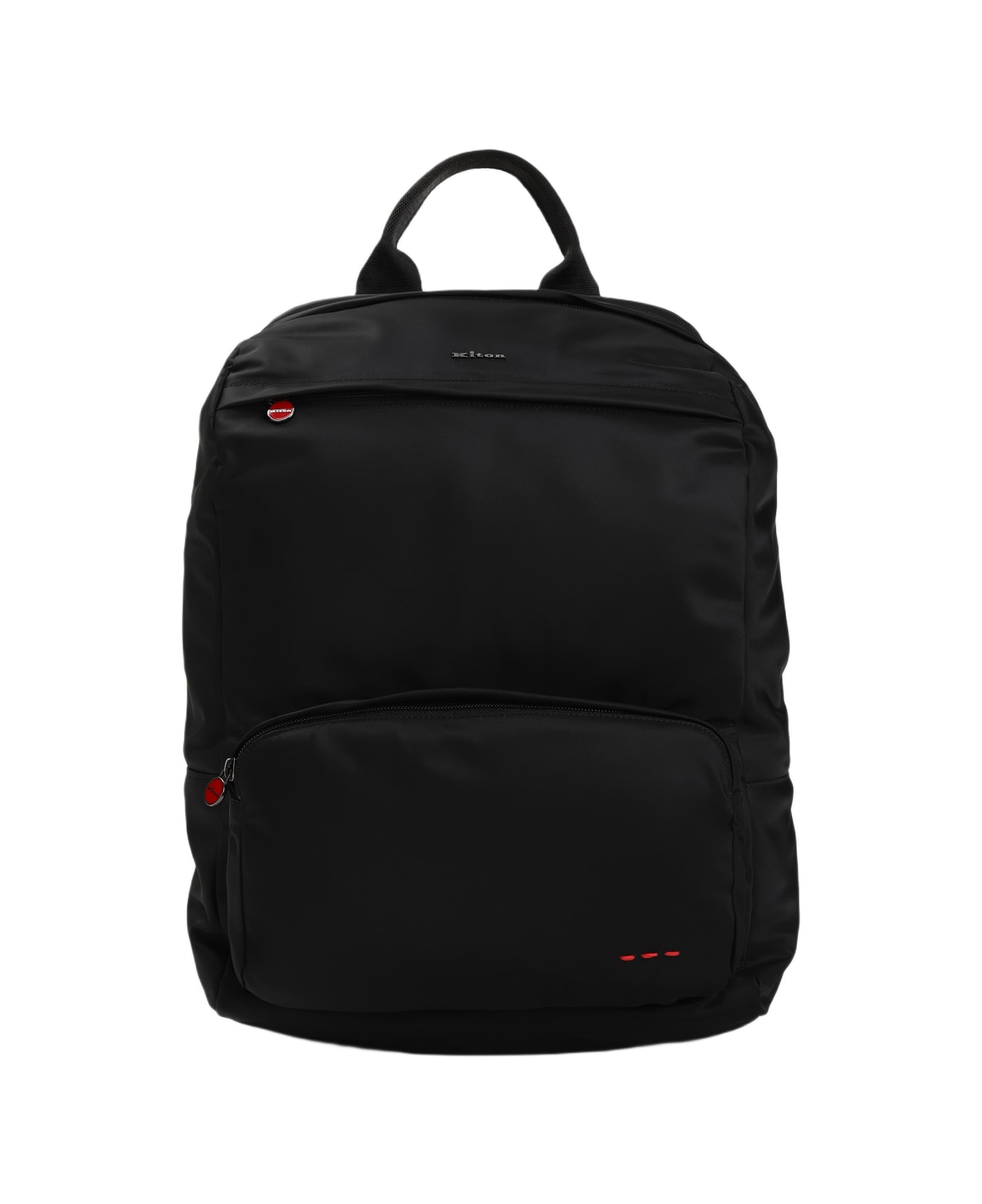 Kiton Polyamide Backpack - Nero
