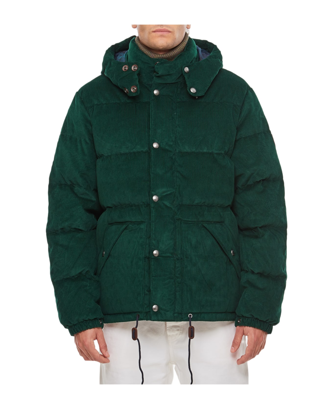 Polo Ralph Lauren Corduroy Down Jacket - Green