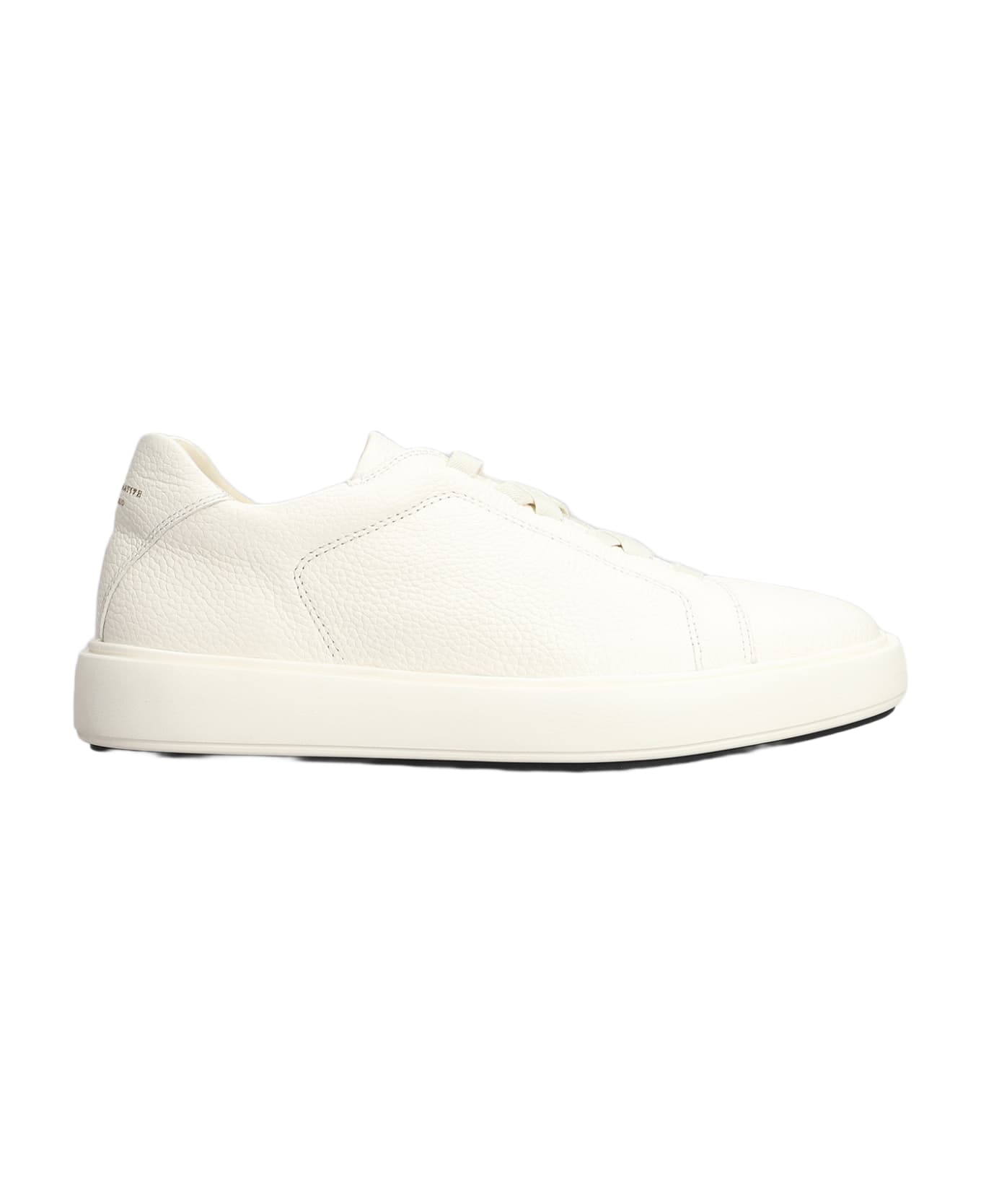 Officine Creative Slouch 001 Sneakers In White Leather - white