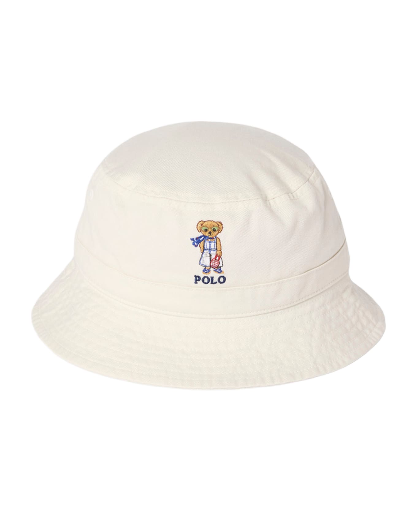 Polo Ralph Lauren Cotton Cap With Logo - White