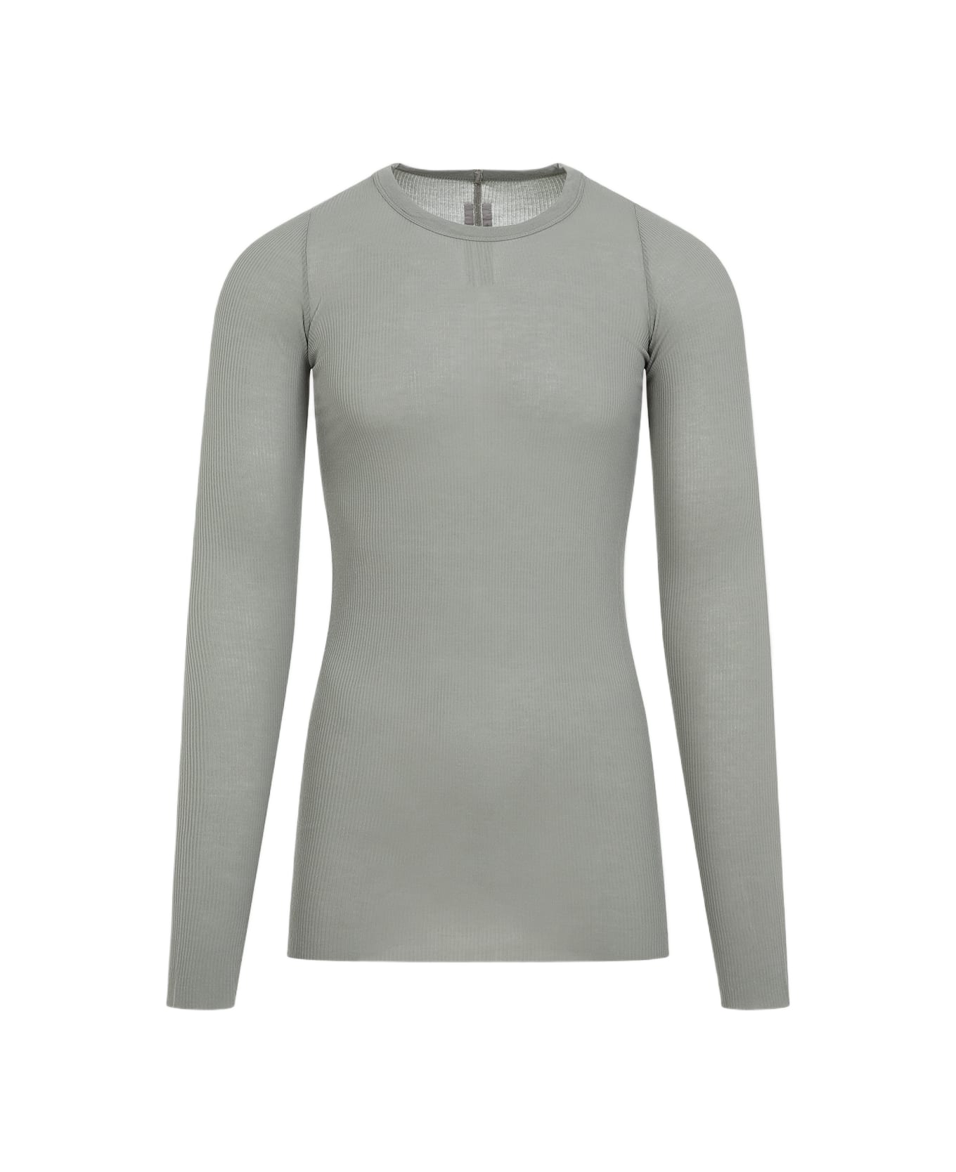 Rick Owens Ribbed Long Sleeves Top - Celadon