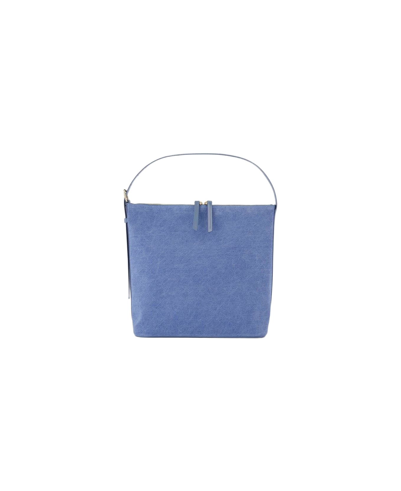A.P.C. Vera Zipped Shoulder Bag - Ibb Ship Blue