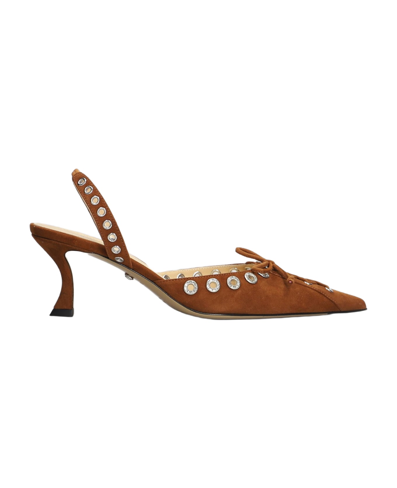 Mach 
Mach Pumps In Brown Suede - brown