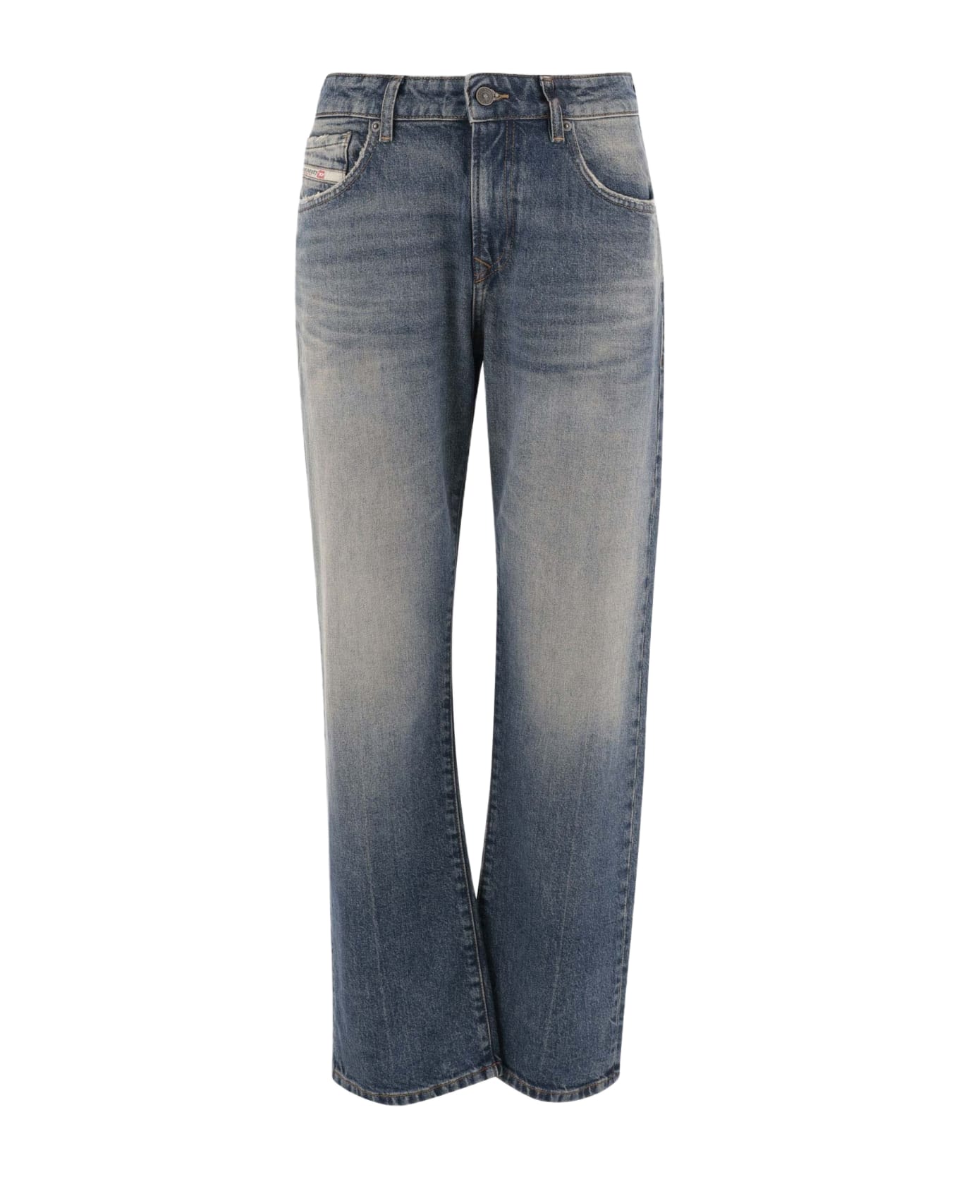 Diesel Stretch Cotton Denim Jeans - Denim