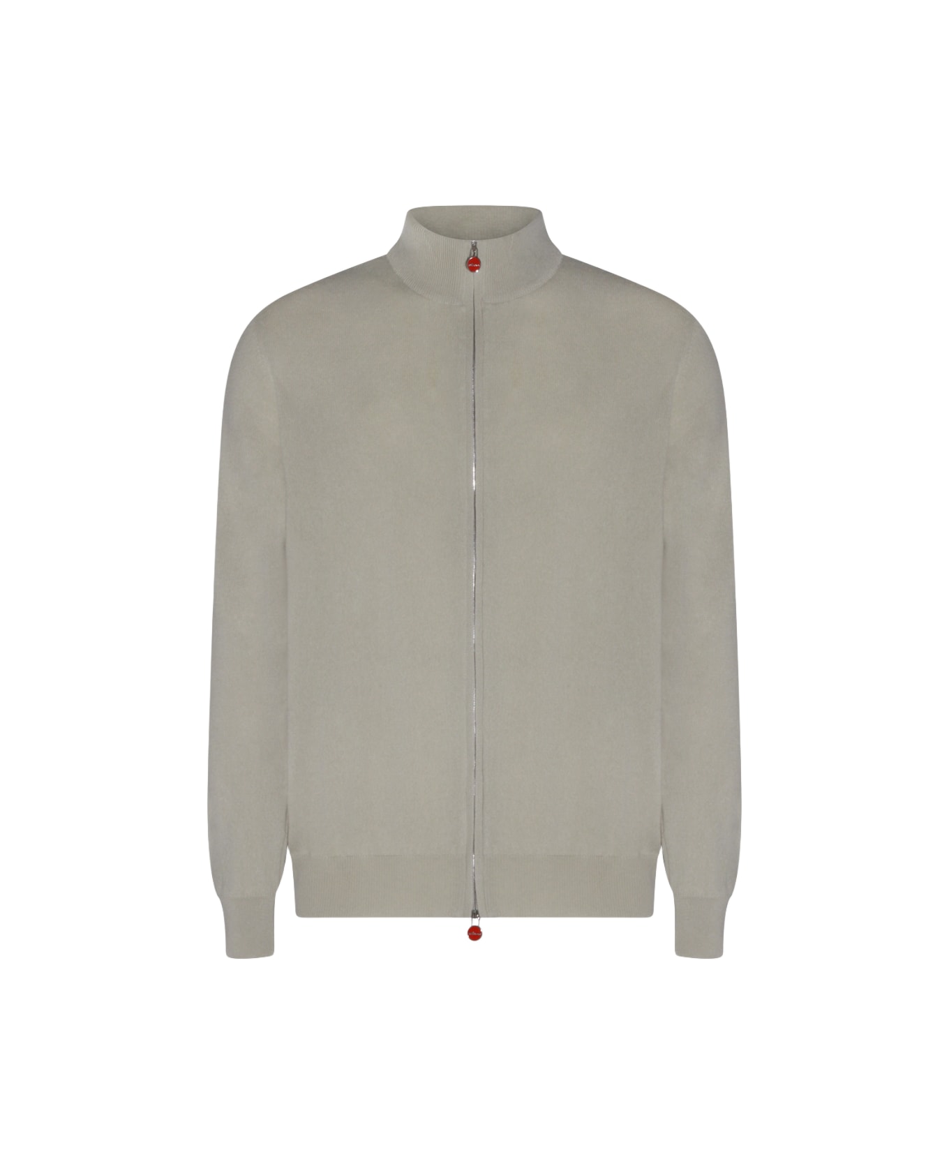 Kiton Light Green Cashmere Knitwear - SAGE GREEN