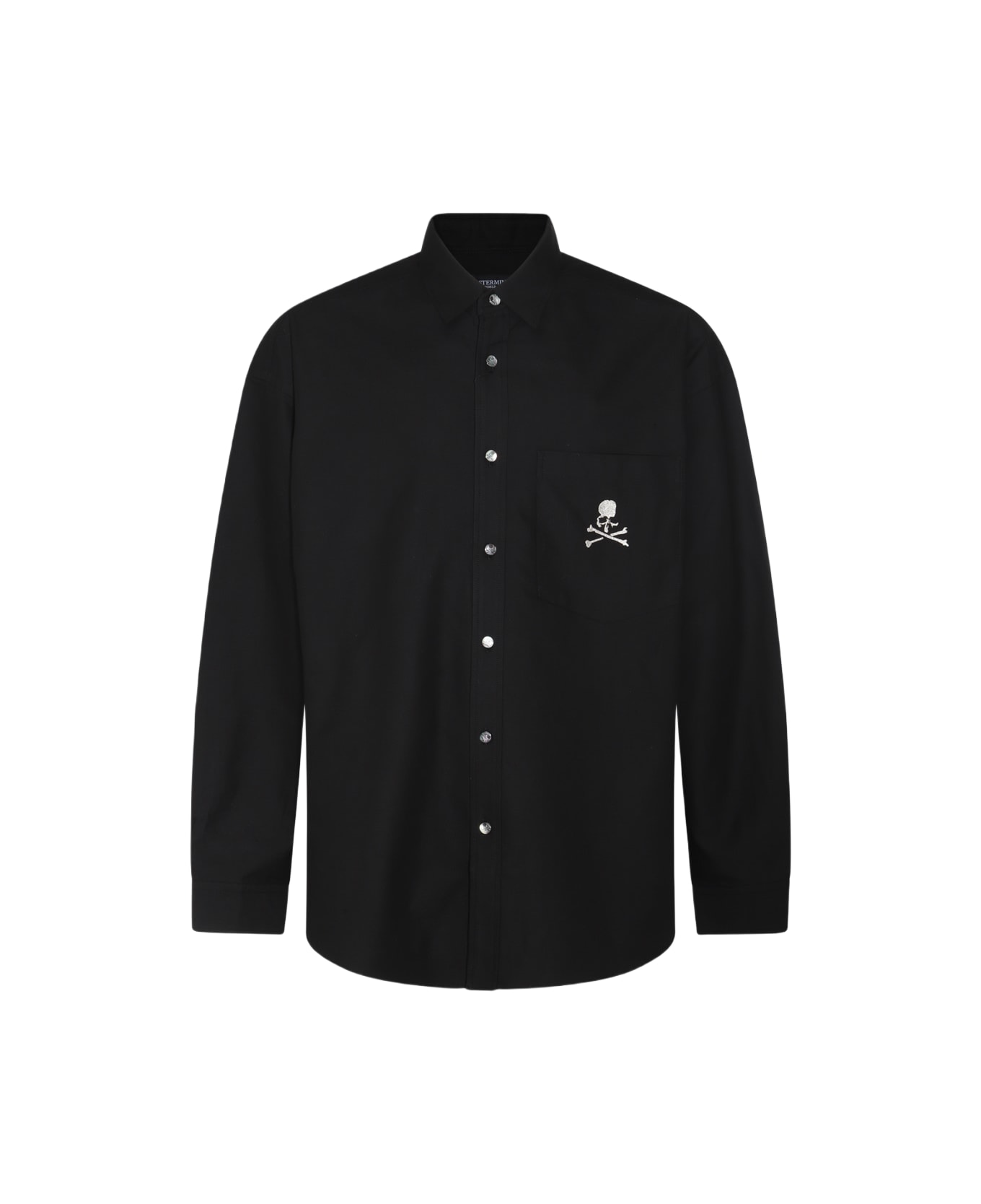 MASTERMIND WORLD Black Cotton Shirt - Black