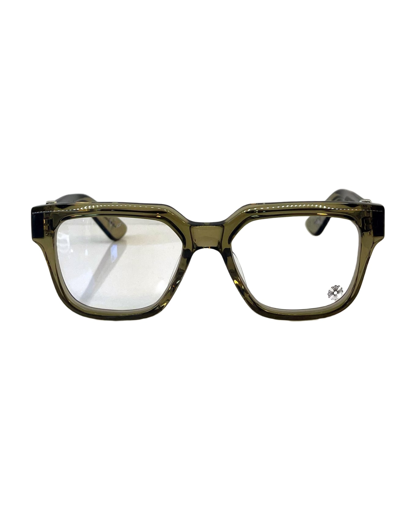 Chrome Hearts Vagillionaire Ii - Olive Rx Glasses - olive green