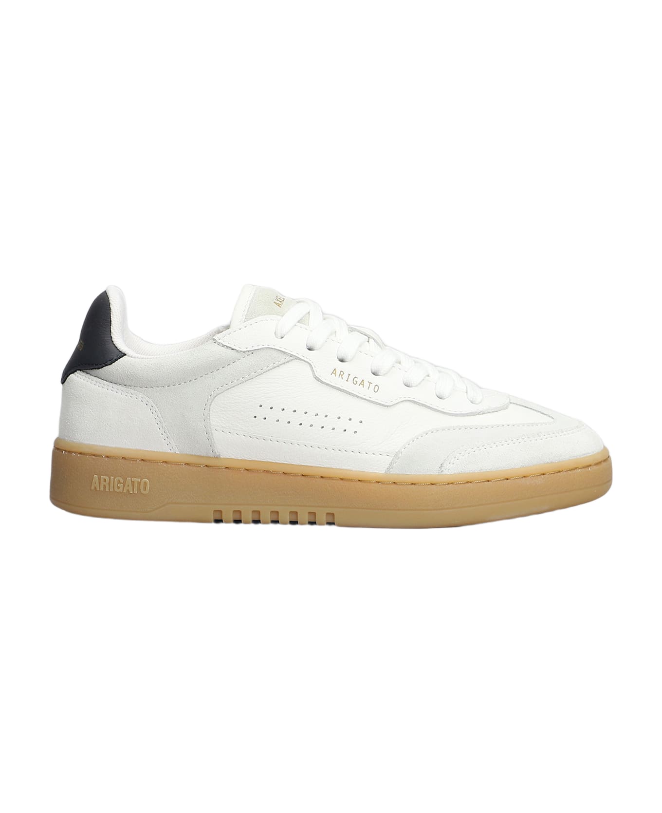 Axel Arigato Dice T-toe Sneakers In White Leather - WHITE