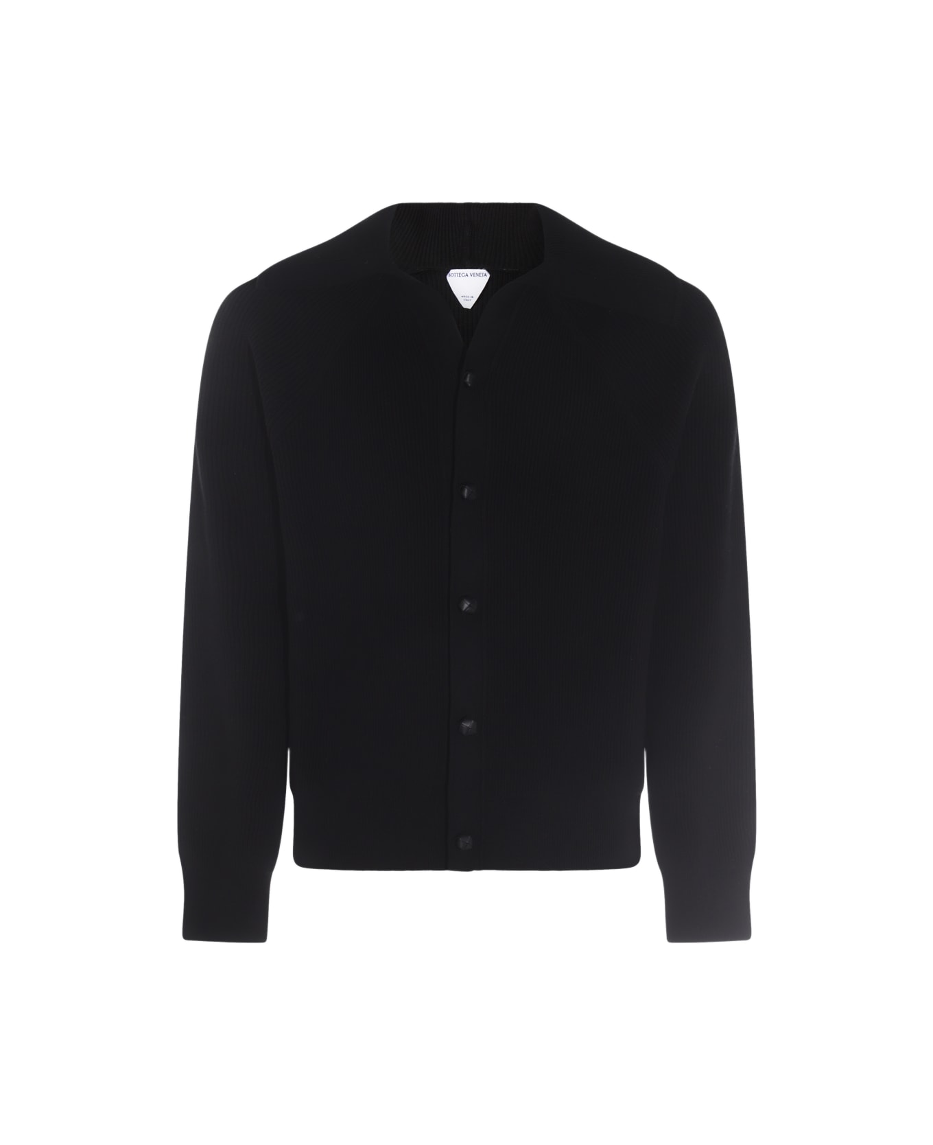 Bottega Veneta Black Cotton Knitwear - Black