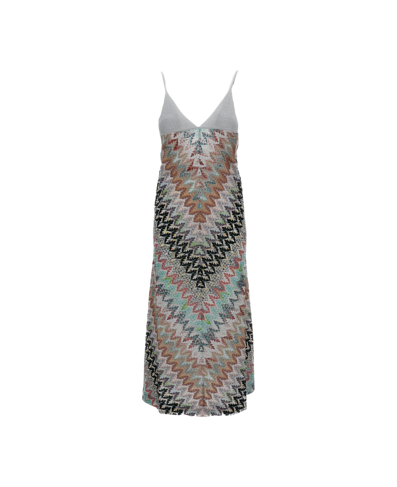 Missoni Sleeveless Long Dress - MultiColour
