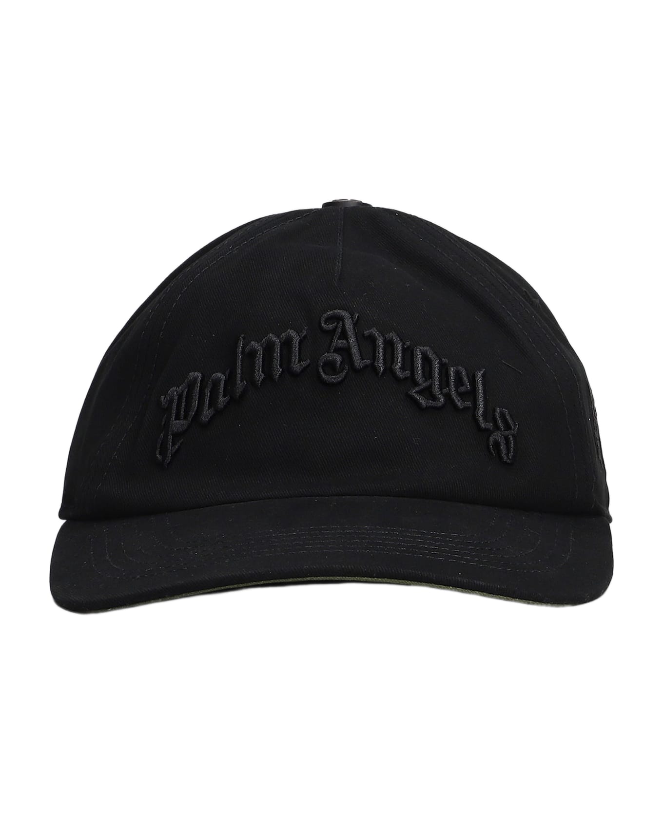 Palm Angels Hats In Black Cotton - black