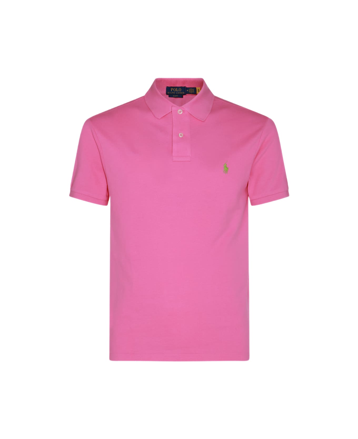 Polo Ralph Lauren Pink Cotton Polo Shirt - DALIA PINK