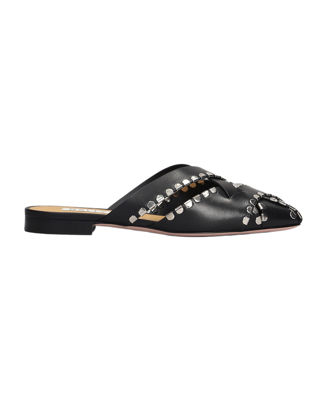 Bally Sarsi Slipper-mule In Black Leather - black