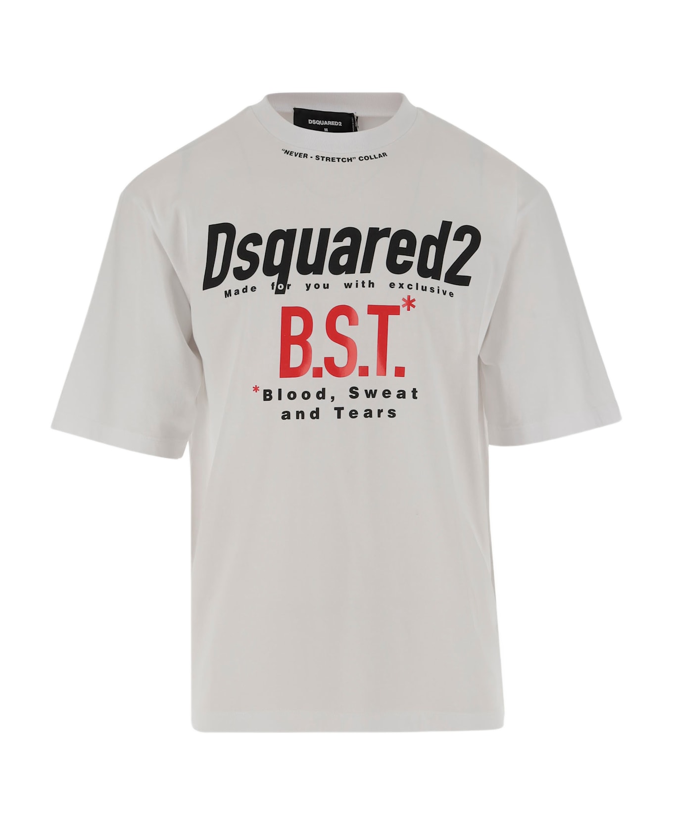 Dsquared2 Cotton T-shirt With Logo - White