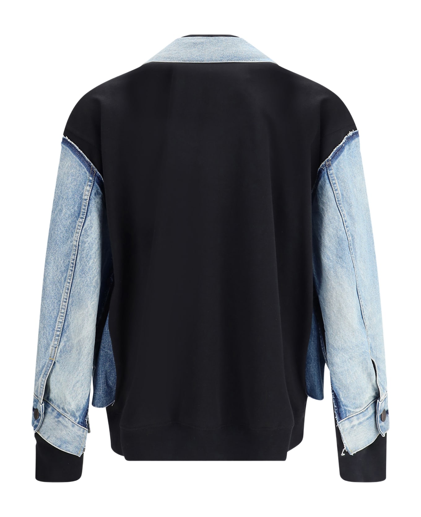 Junya Watanabe Denim Jacket With Cardigan
