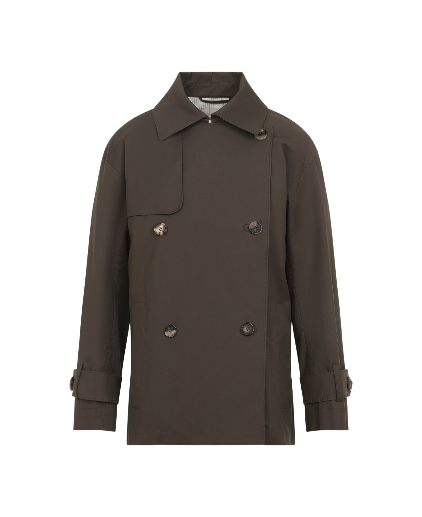 Max Mara The Cube Zeno Trench - Green